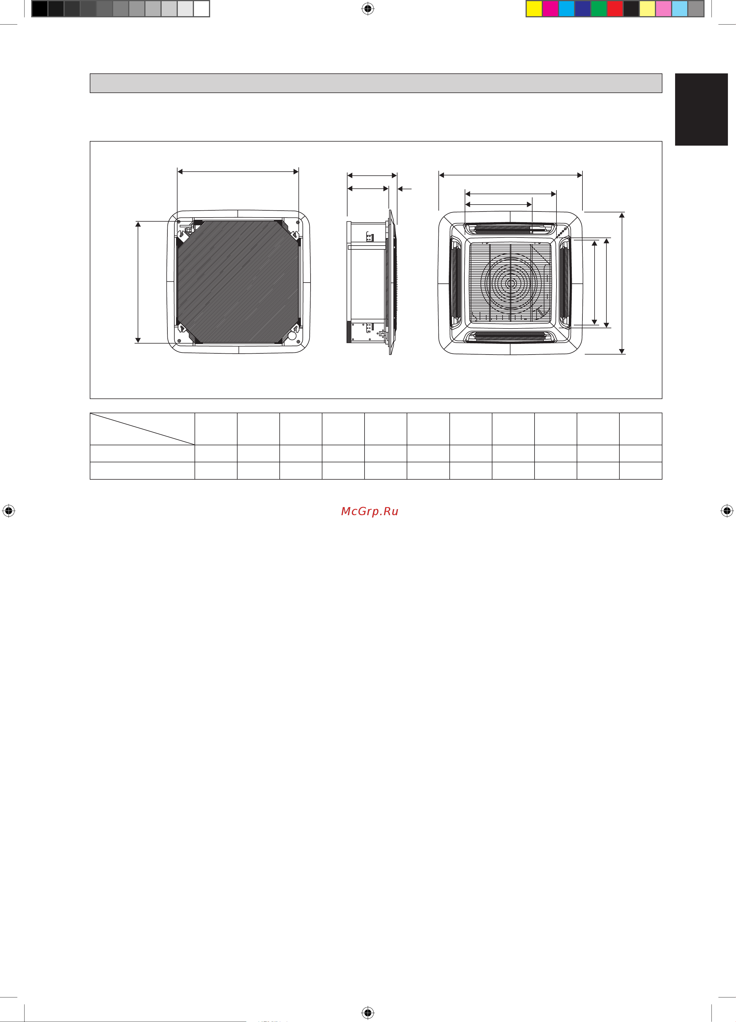 Daikin FWG-AF [3/184] Indoor unit fwg05 08 11aat f series