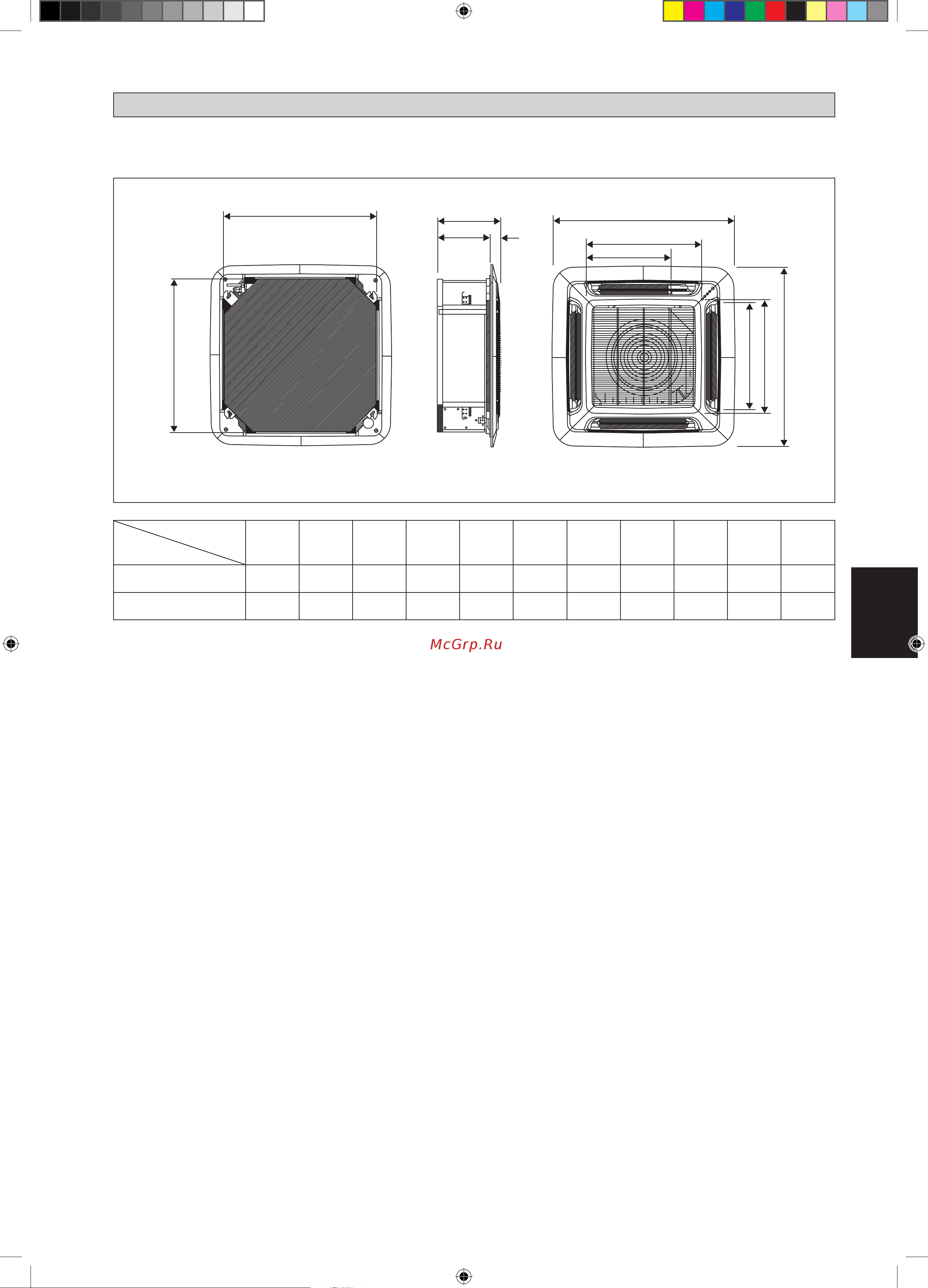Daikin FWG-AF.pdf [83/184] Disegni e dimensionis