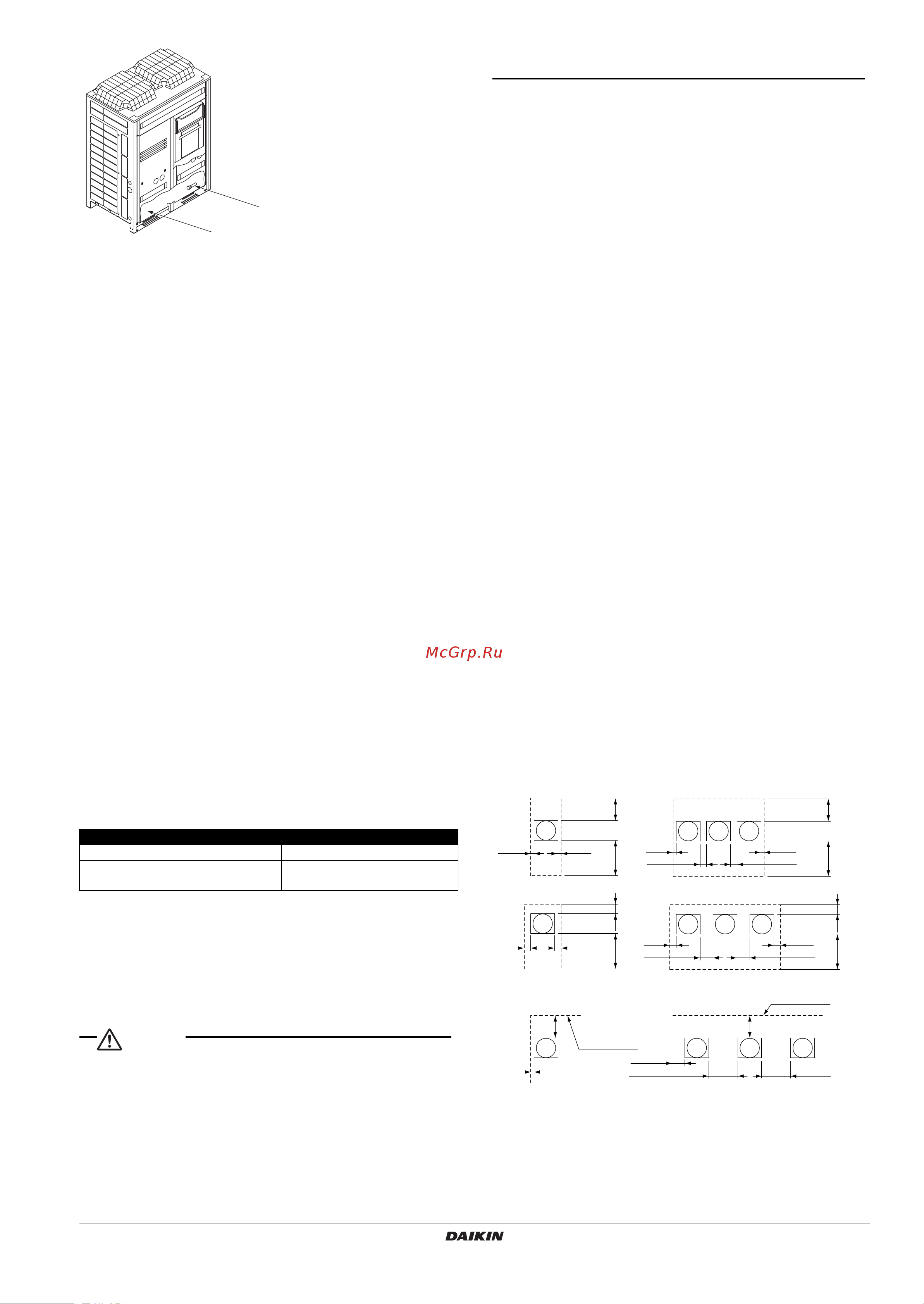 Daikin LRYEQ-AY [7/28] 3 indoor unit constraints refrigeration and freezer