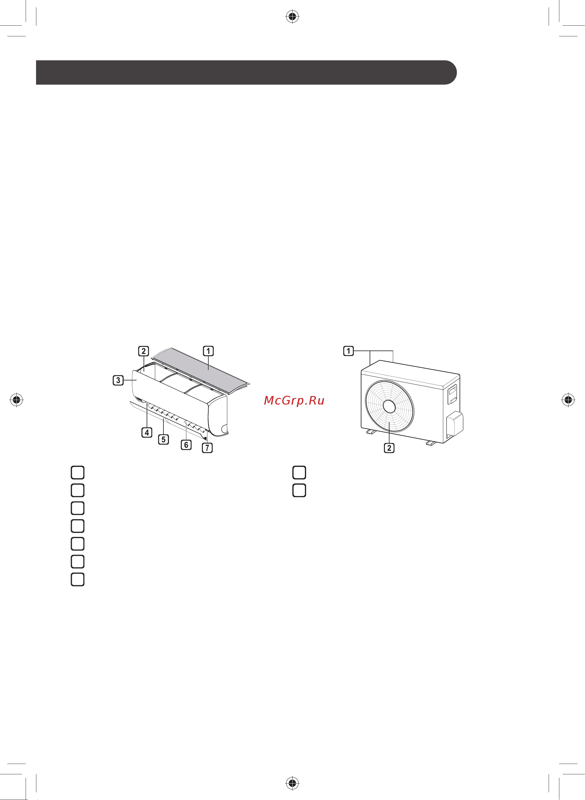 LG P09EP1 [11/38] Внутренний блок наружный блок