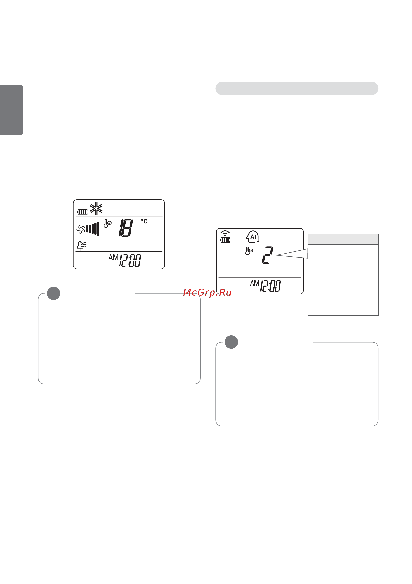 LG S07AHQ [14/21] Автоматическая работа дополнительно