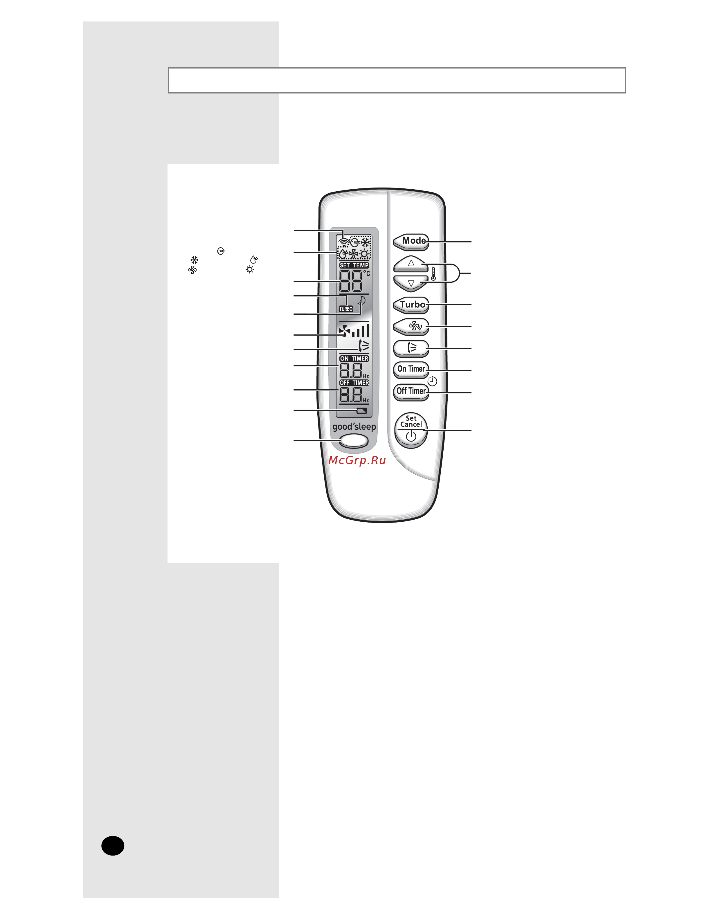 Samsung AQ09XAX [6/28] Good sleep