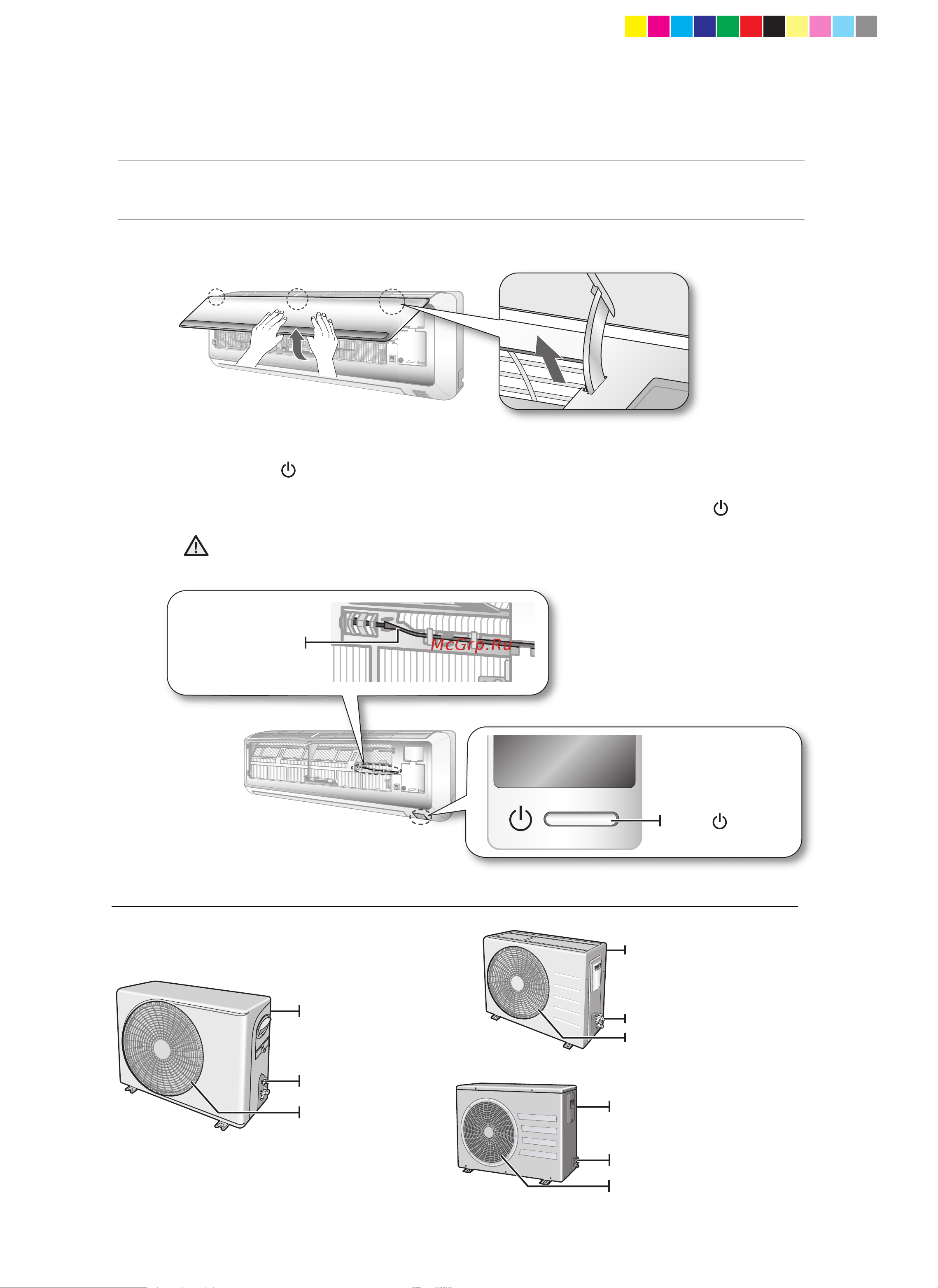 Samsung AQ12CAN [11/36] Демонтаж передней панели