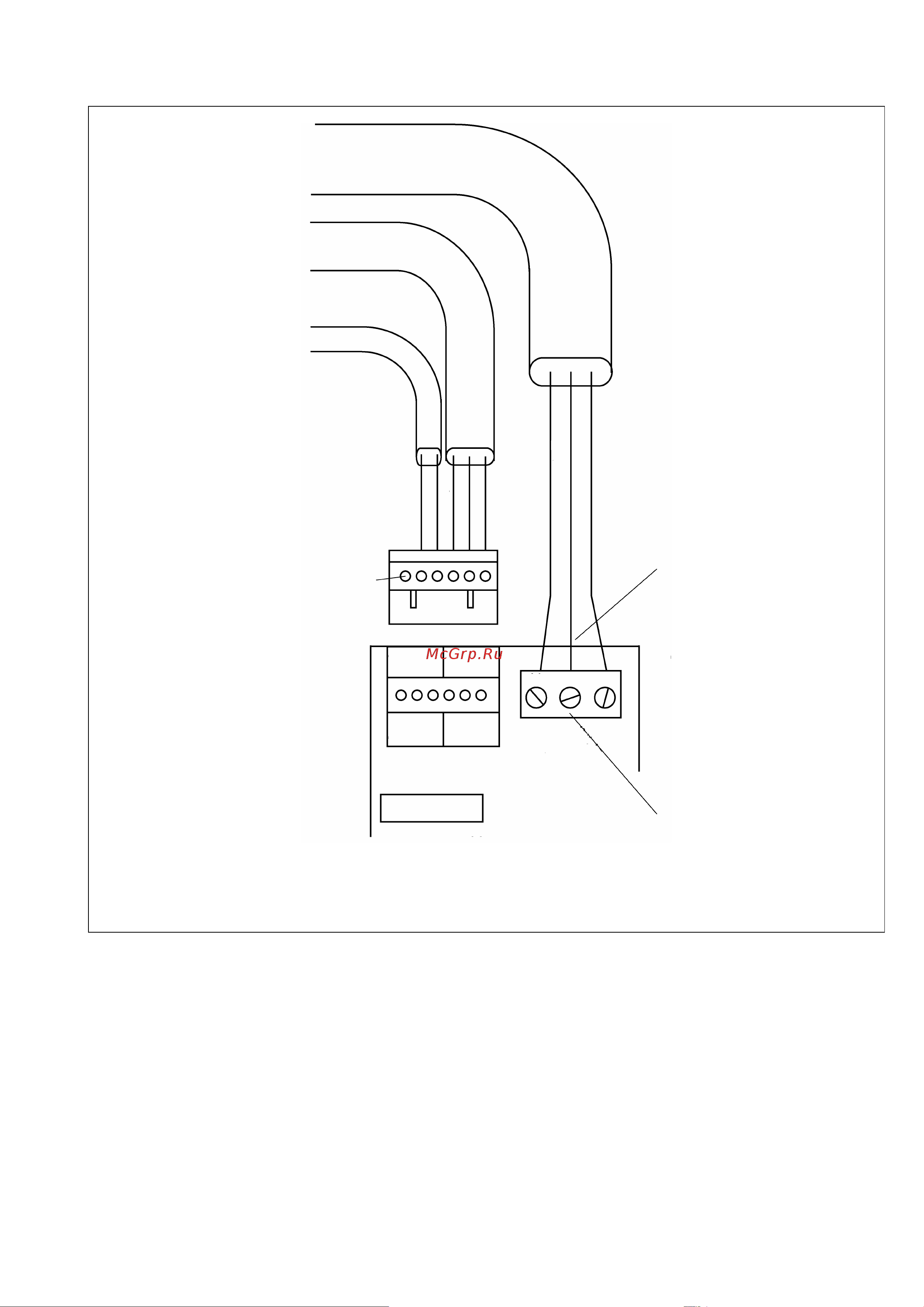 Baxi AMPTEC [12/28] Рис 7 электрическая схема котла
