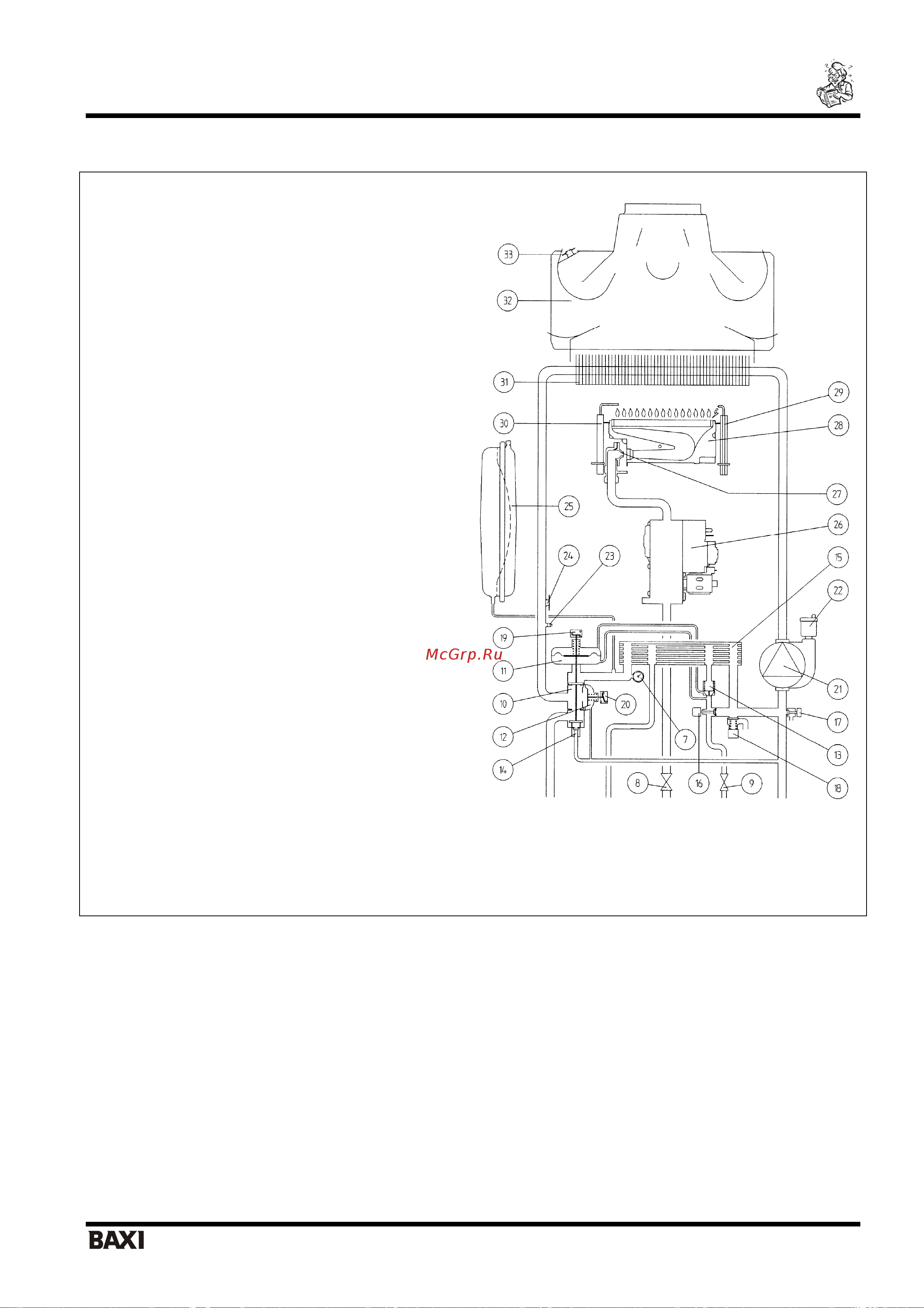 Baxi ECO 1.240 Fi [22/33] Функциональные схемы