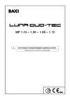 Baxi LUNA Duo-tec MP (35-50-60-70 кВт) Руководство по эксплуатации