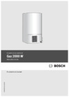 Bosch WBN 2000-24C RN (Gaz 2000 W) Руководство по эксплуатации