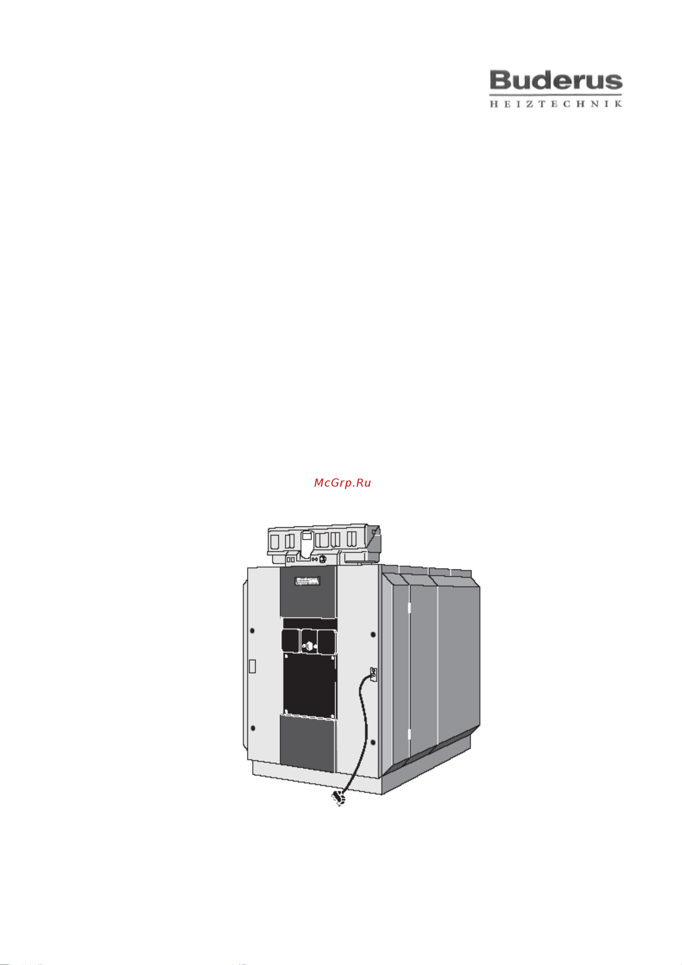 Buderus Logano GE515 240 Руководство по эксплуатации онлайн