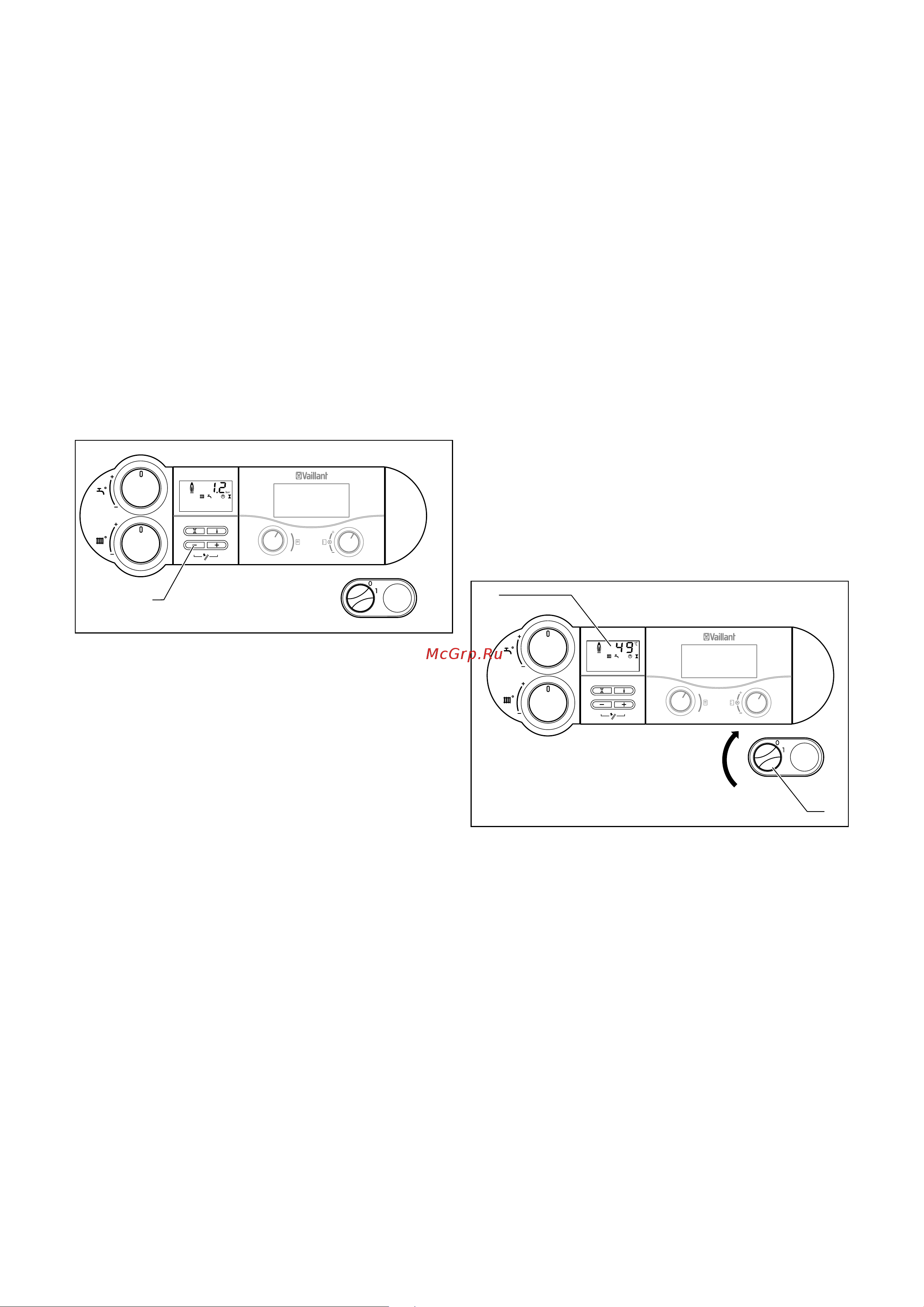 Vaillant eco CRAFT exclusiv VKK 24063-E [10/20] Эксплуатация