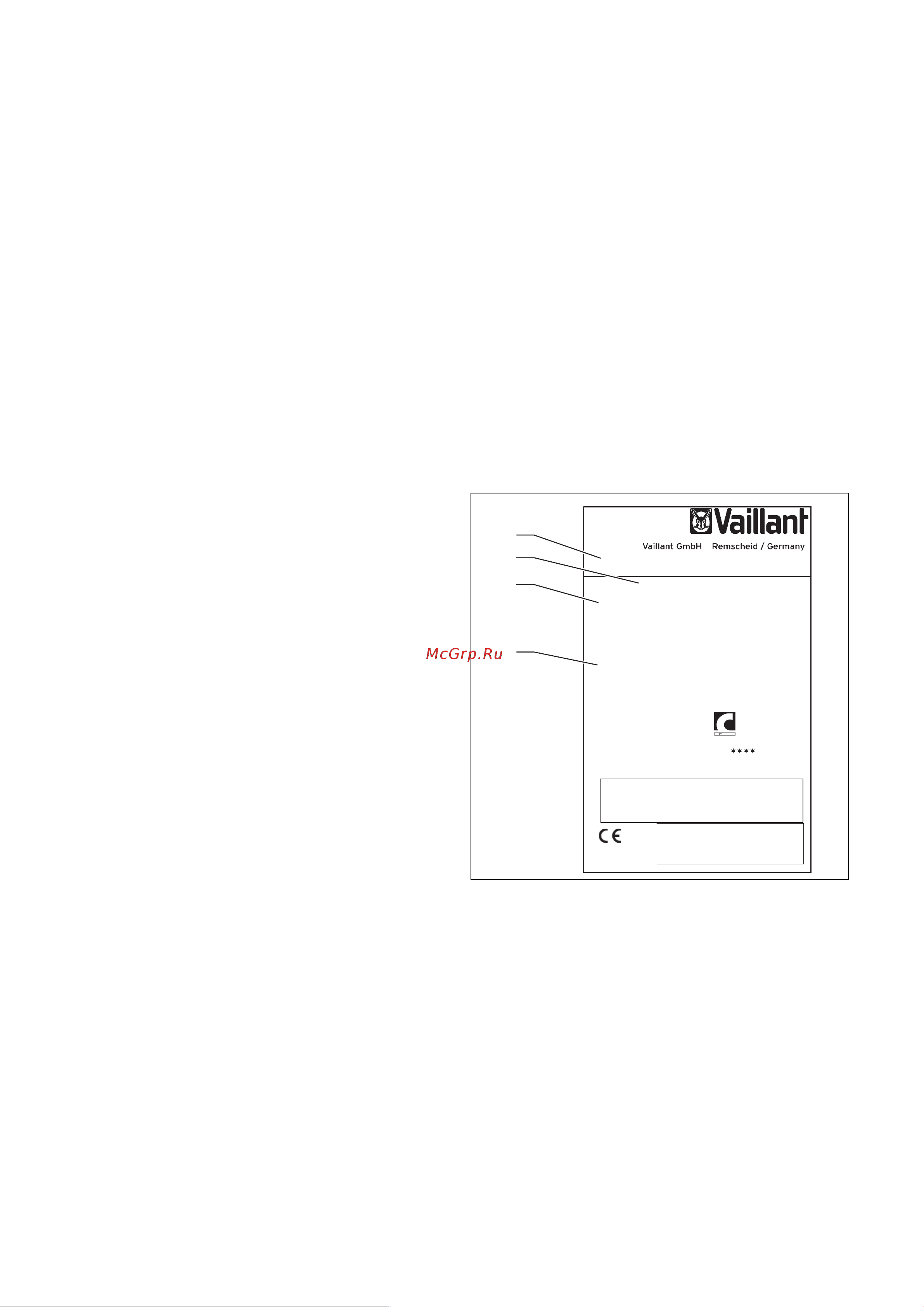 Vaillant eco VIT exclusiv VKK INT 3664 [6/76] Henvisninger vedrørende dokumentationen