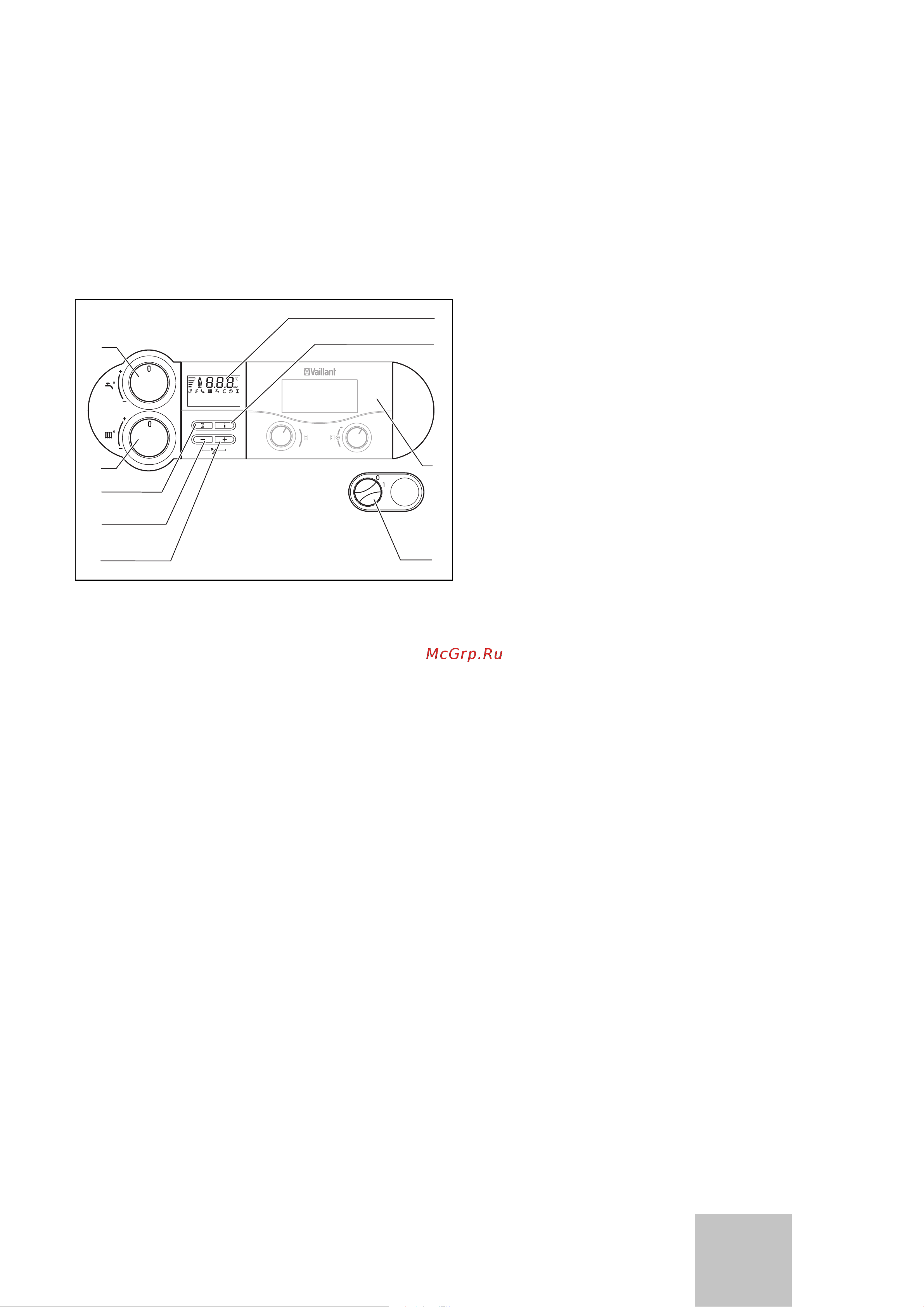 Vaillant eco VIT exclusiv VKK INT 6564 [13/76] Betjening af kedel 4