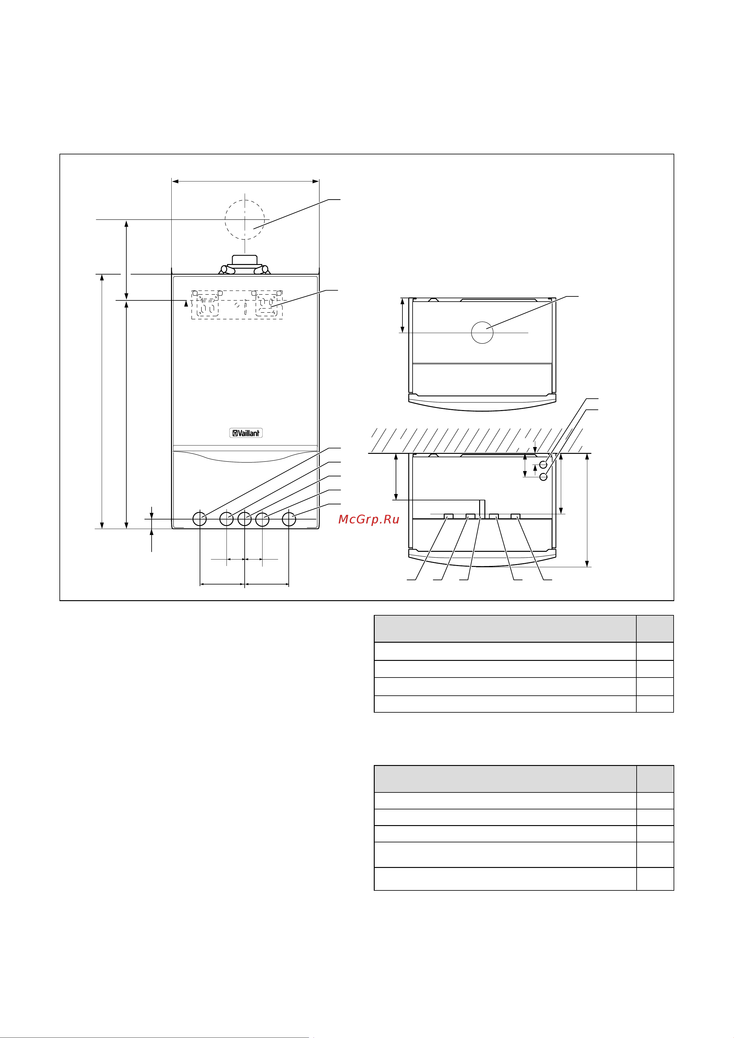 Vaillant ecoTEC plus VU OE 2463-5 [11/60] Монтаж 4