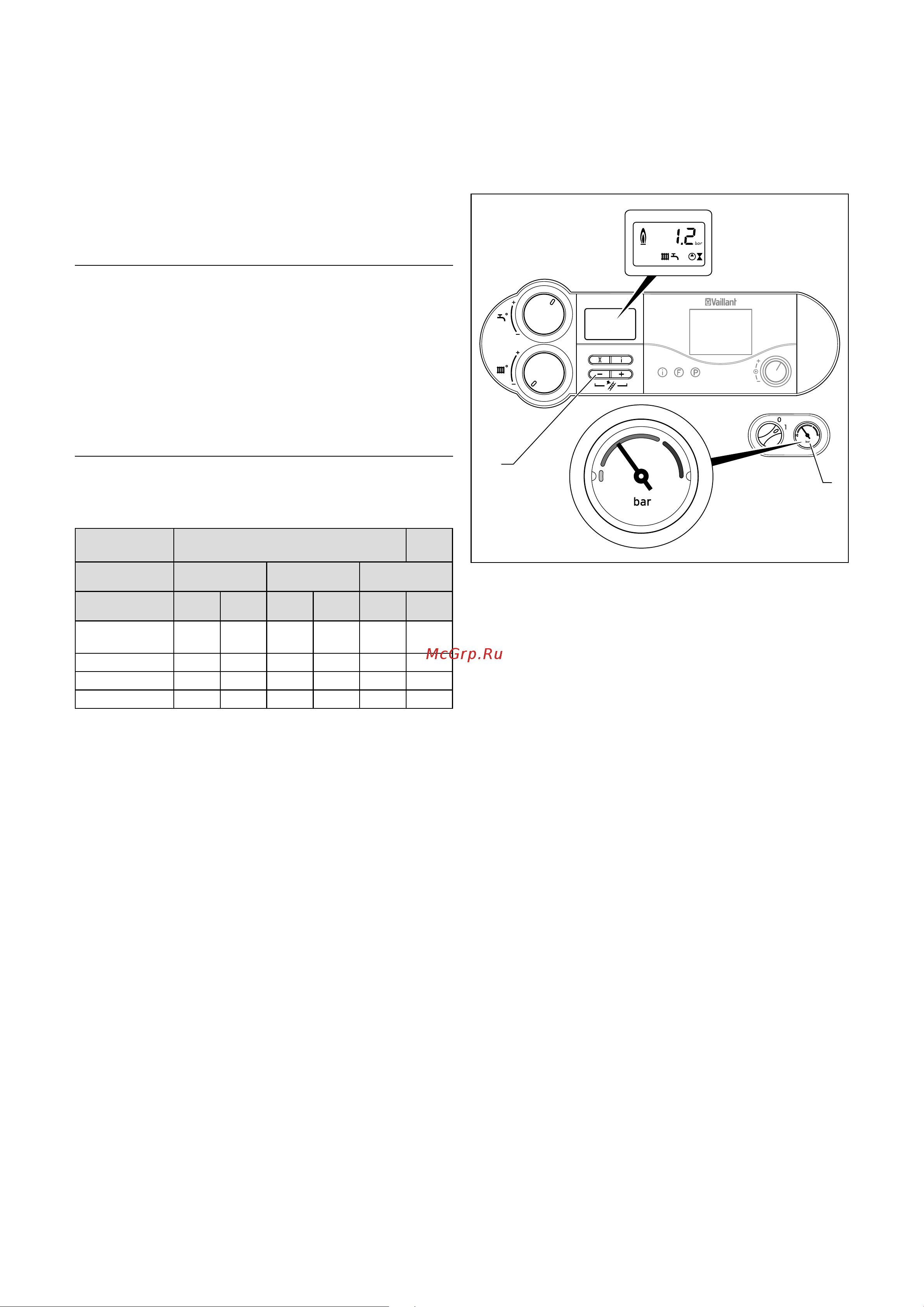 Vaillant ecoTEC plus VUW OE 2363-5 [25/60] Ввод в эксплуатацию 6