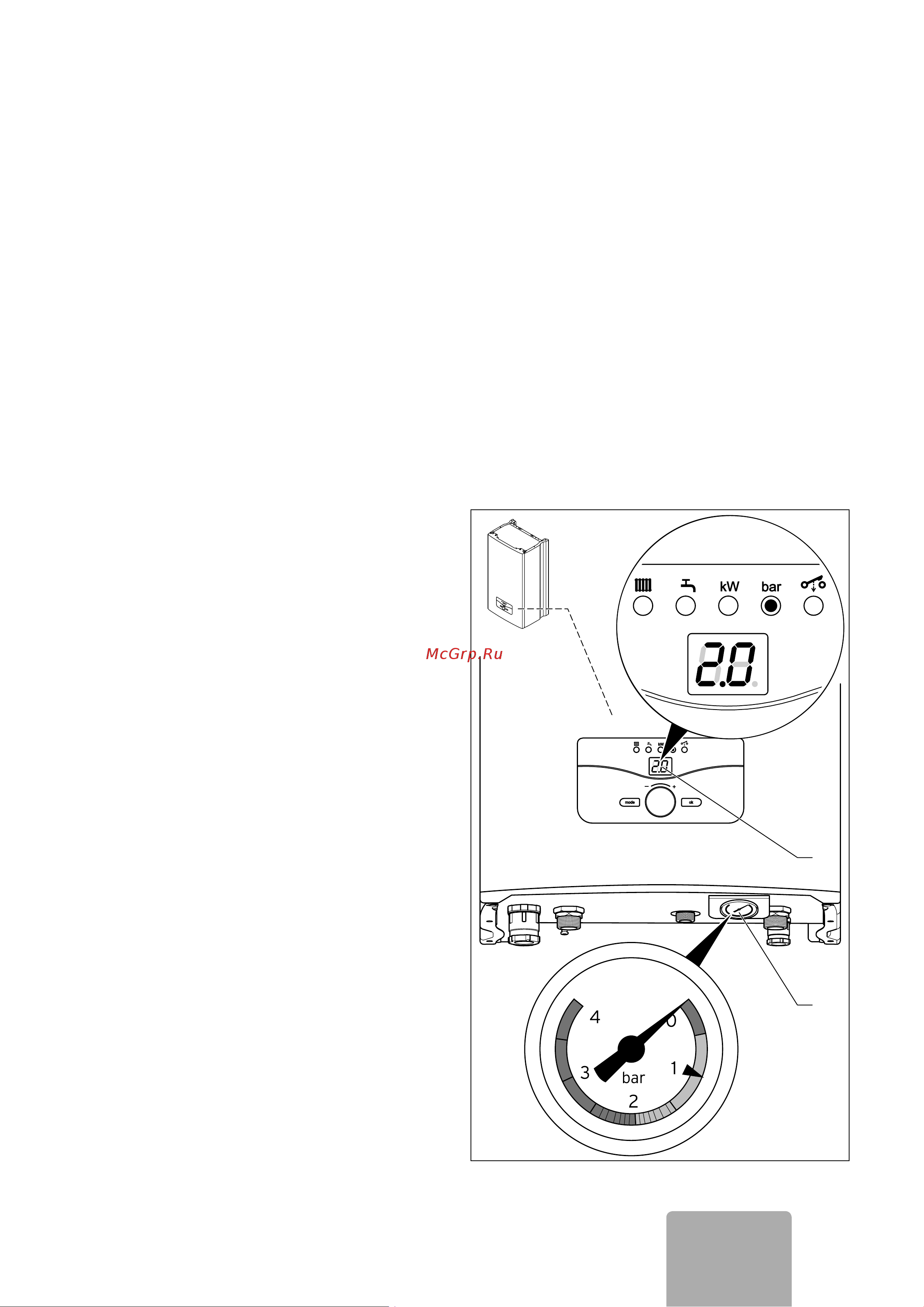 Vaillant elo BLOCK VE 12 [29/40] Управление
