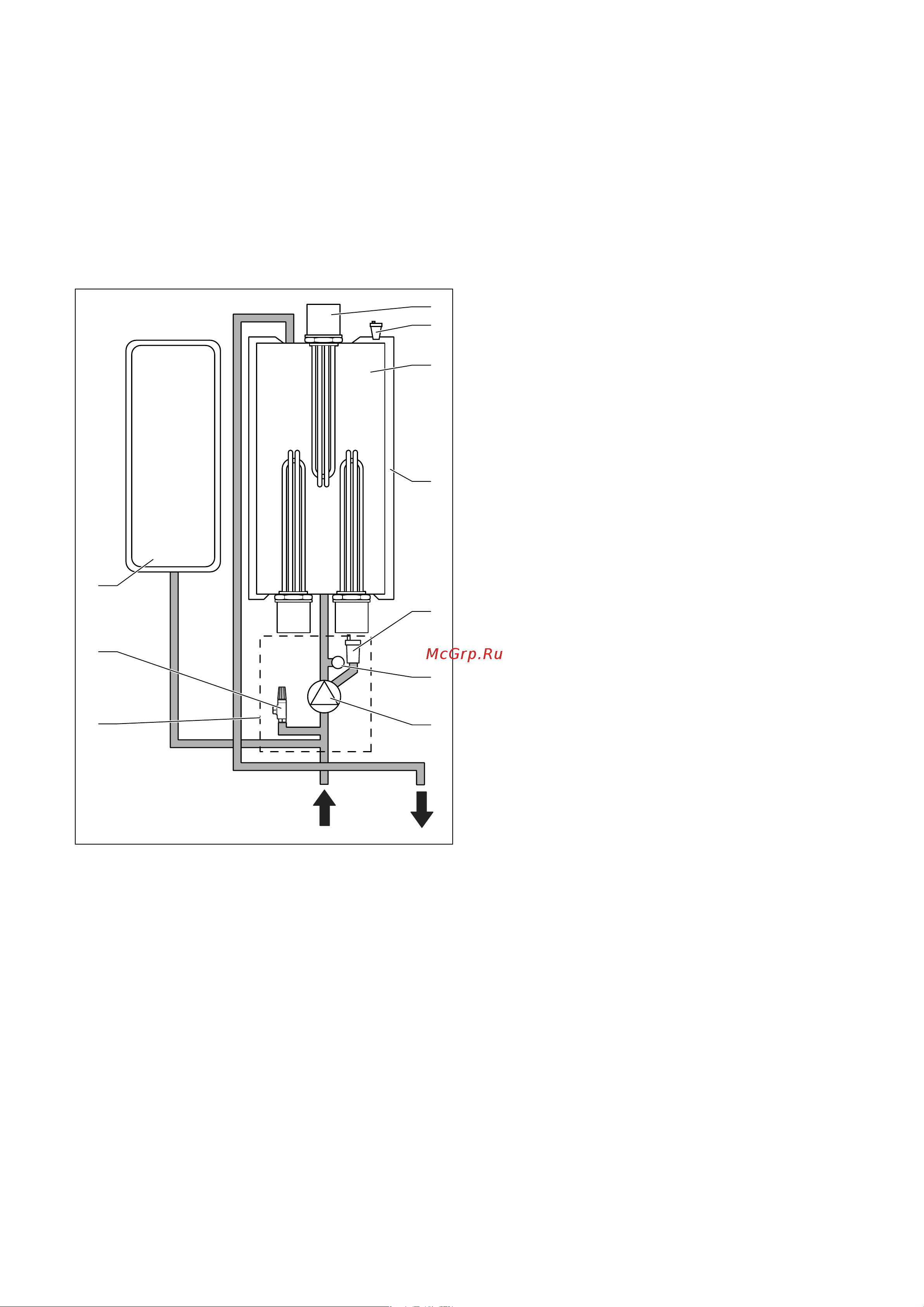 Vaillant elo BLOCK VE 28 [10/40] Način funkcioniranja električnog zidnog uređaja za grijanje