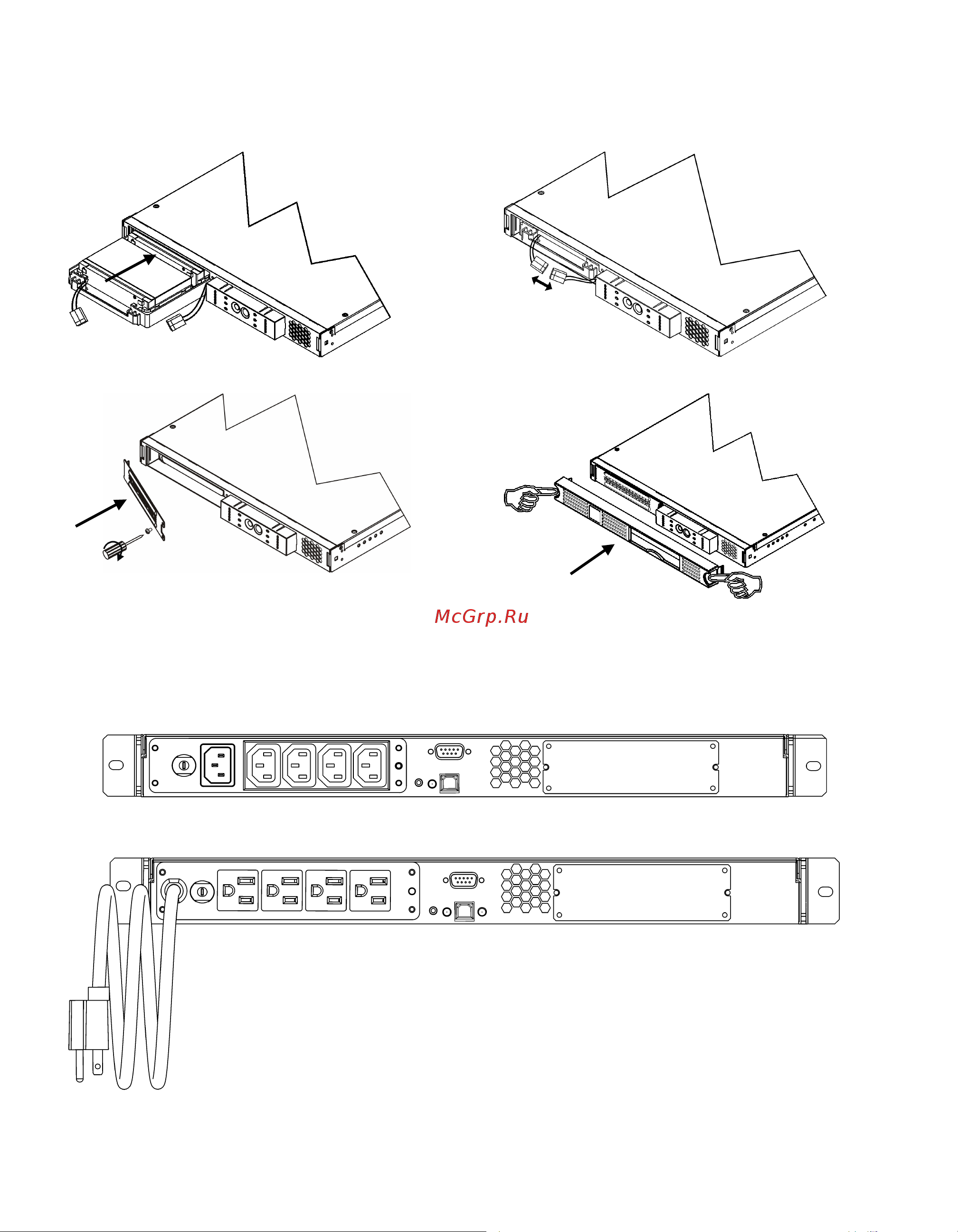 APC Smart-UPS 750VA USB RM 1U 230V Руководство по эксплуатации онлайн [6/22] 707295