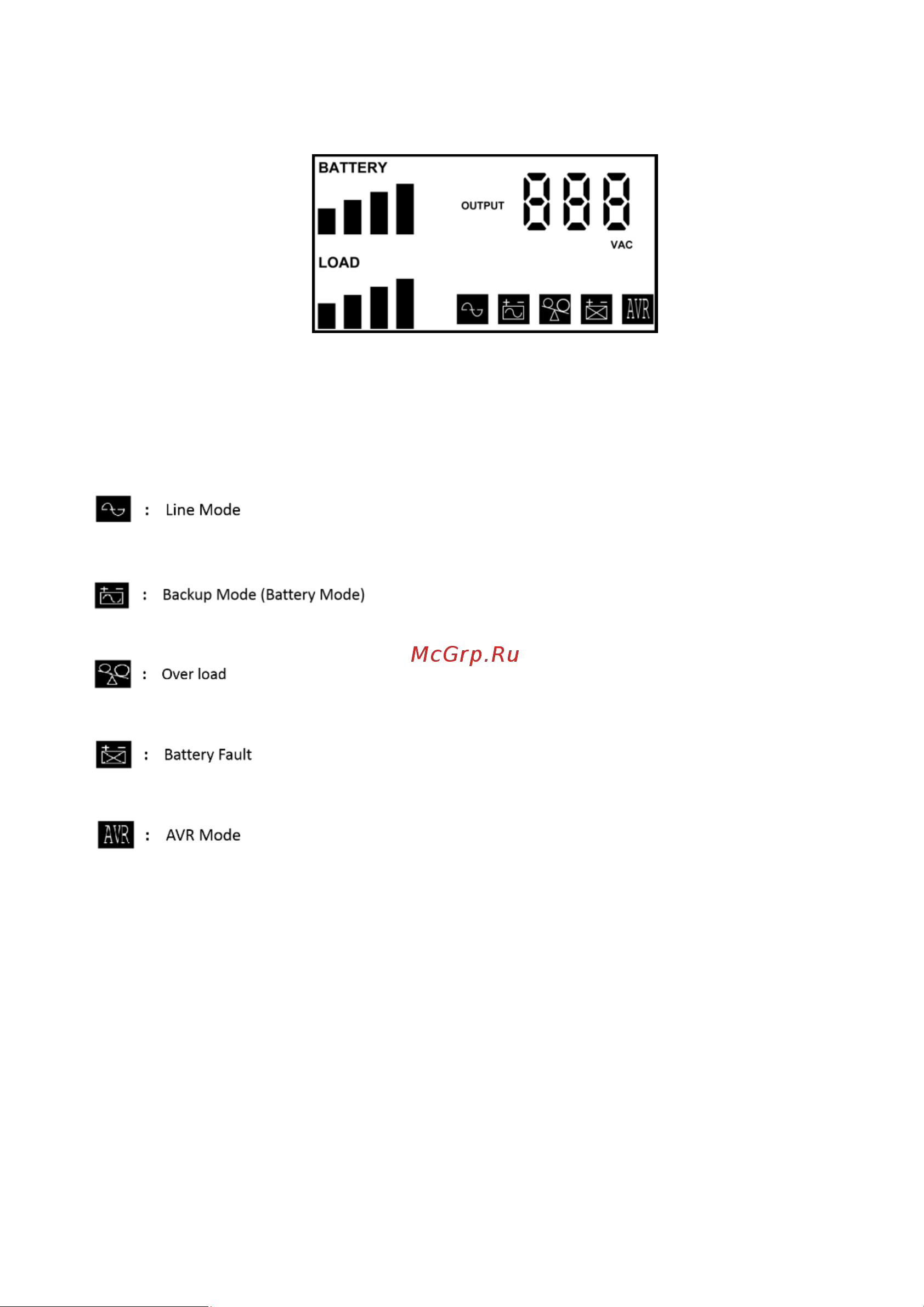 Powercom SPD-550U LCD (USB) Spider Руководство по эксплуатации онлайн [4/12] 707355