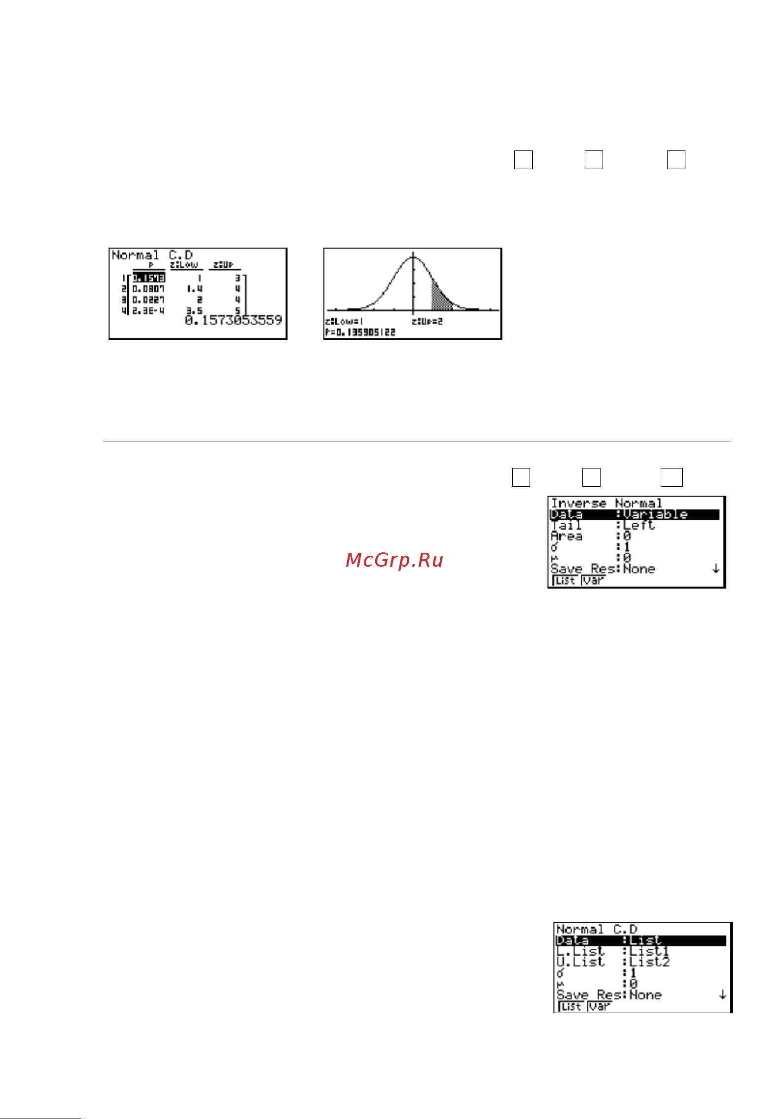 Casio FX-9860GII_SD [222/416] P dx x f