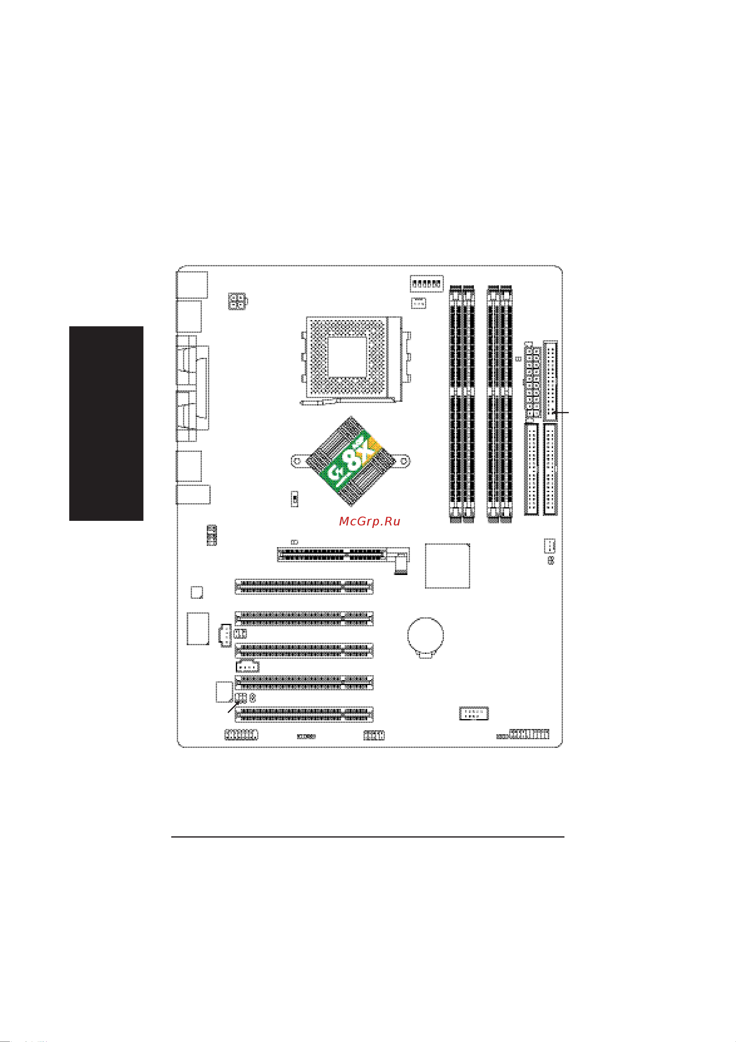 Gigabyte GA-7N400 [8/38] Ðàñïîëîæåíèå êîìïîíåíòîâ íà ñèñòåìíîé ïëàòå ga 7n400