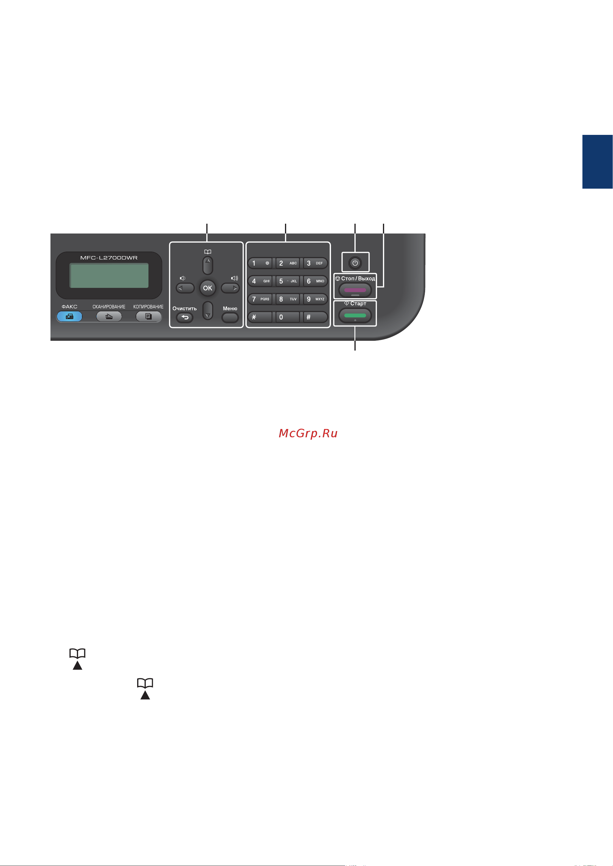 Brother MFC-L2700DNR (DWR) Руководство по эксплуатации онлайн [15/82] 707957