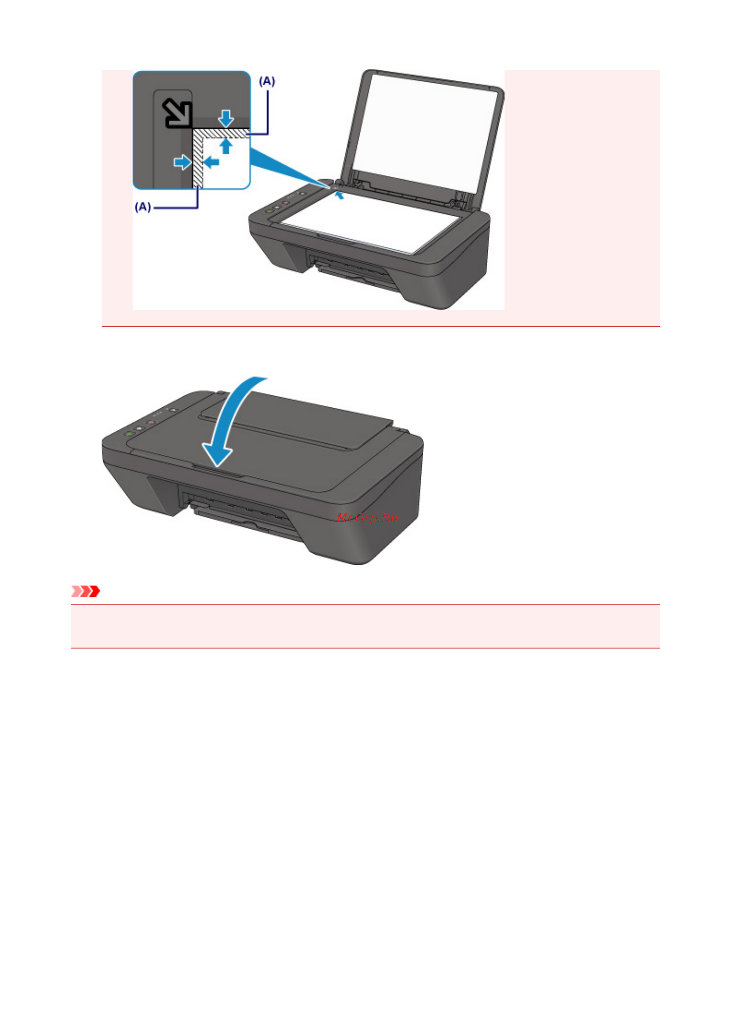 Canon PIXMA E414 [33/306] Внимание