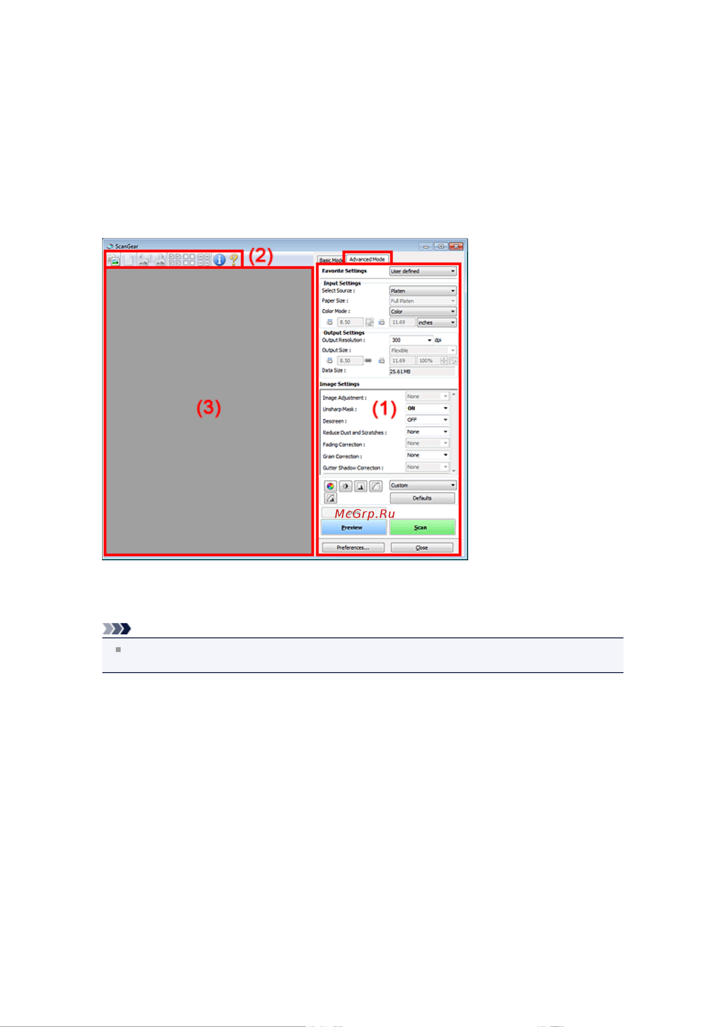 Canon PIXMA MX394 [488/727] Примечание