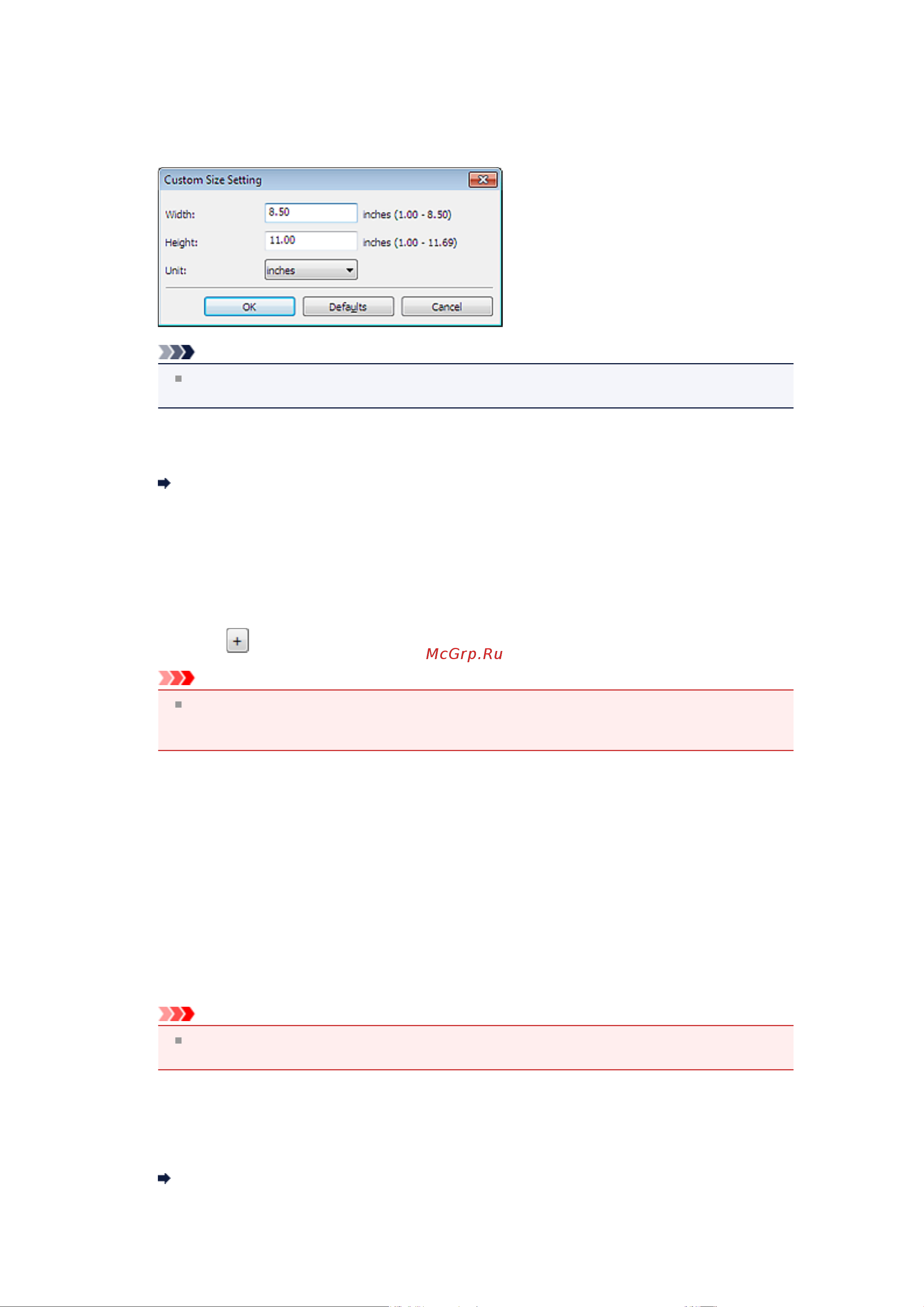 Canon PIXMA MX454 [525/897] Внимание