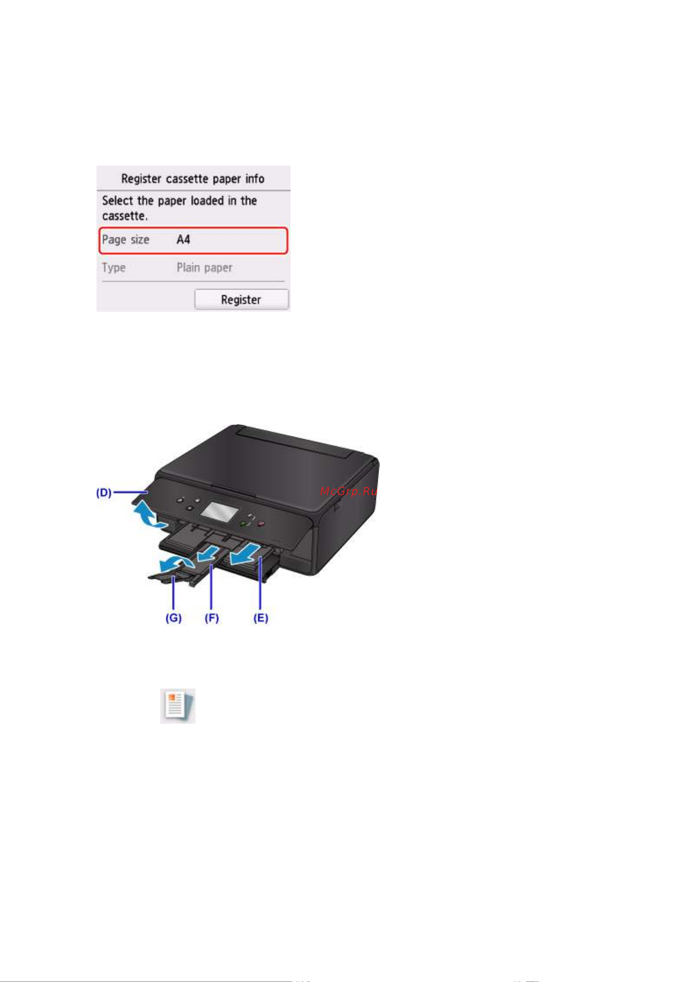 Canon PIXMA TS6050 Руководство по эксплуатации онлайн [27/463] 708055