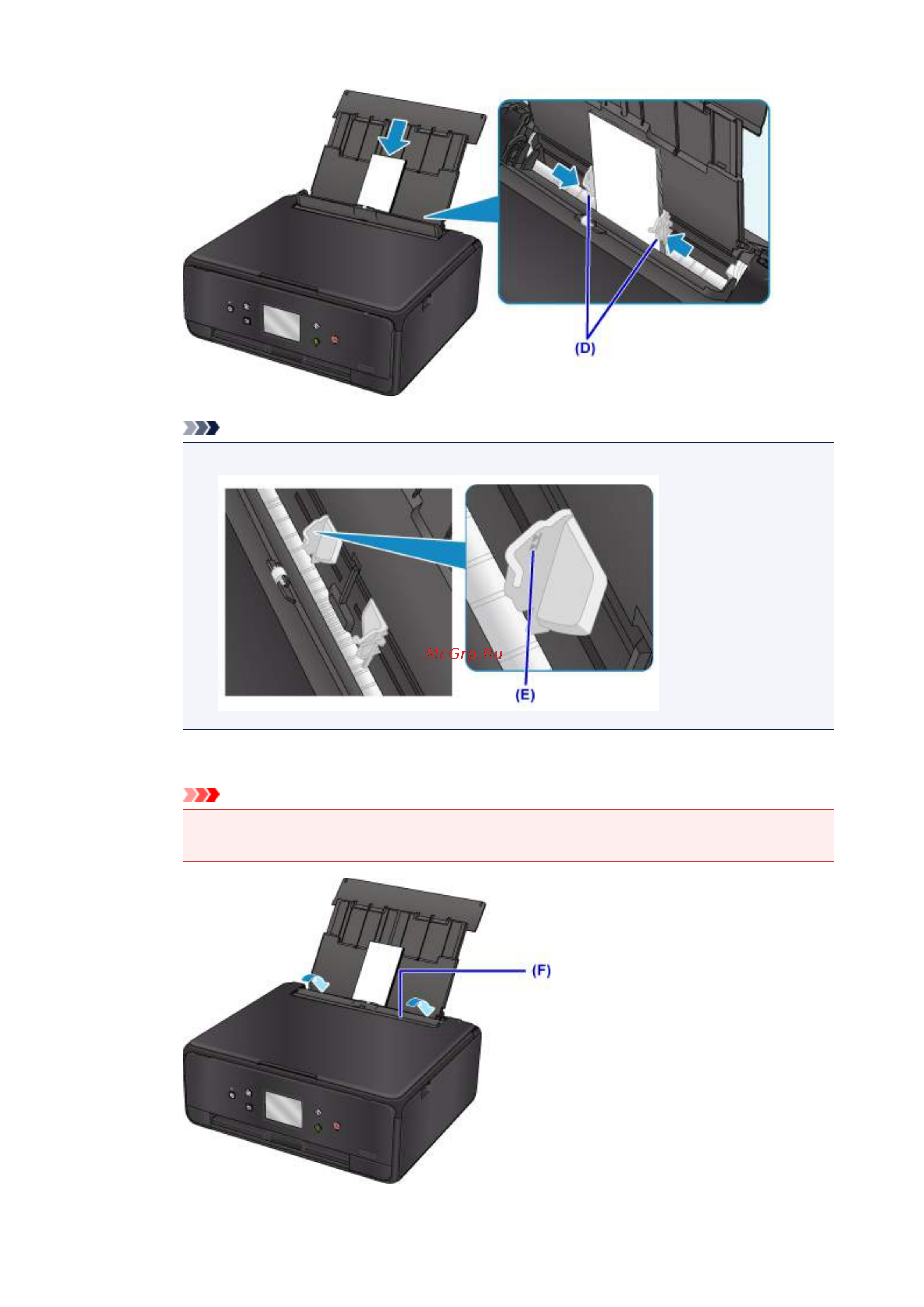 Canon PIXMA TS6050 [45/463] Внимание