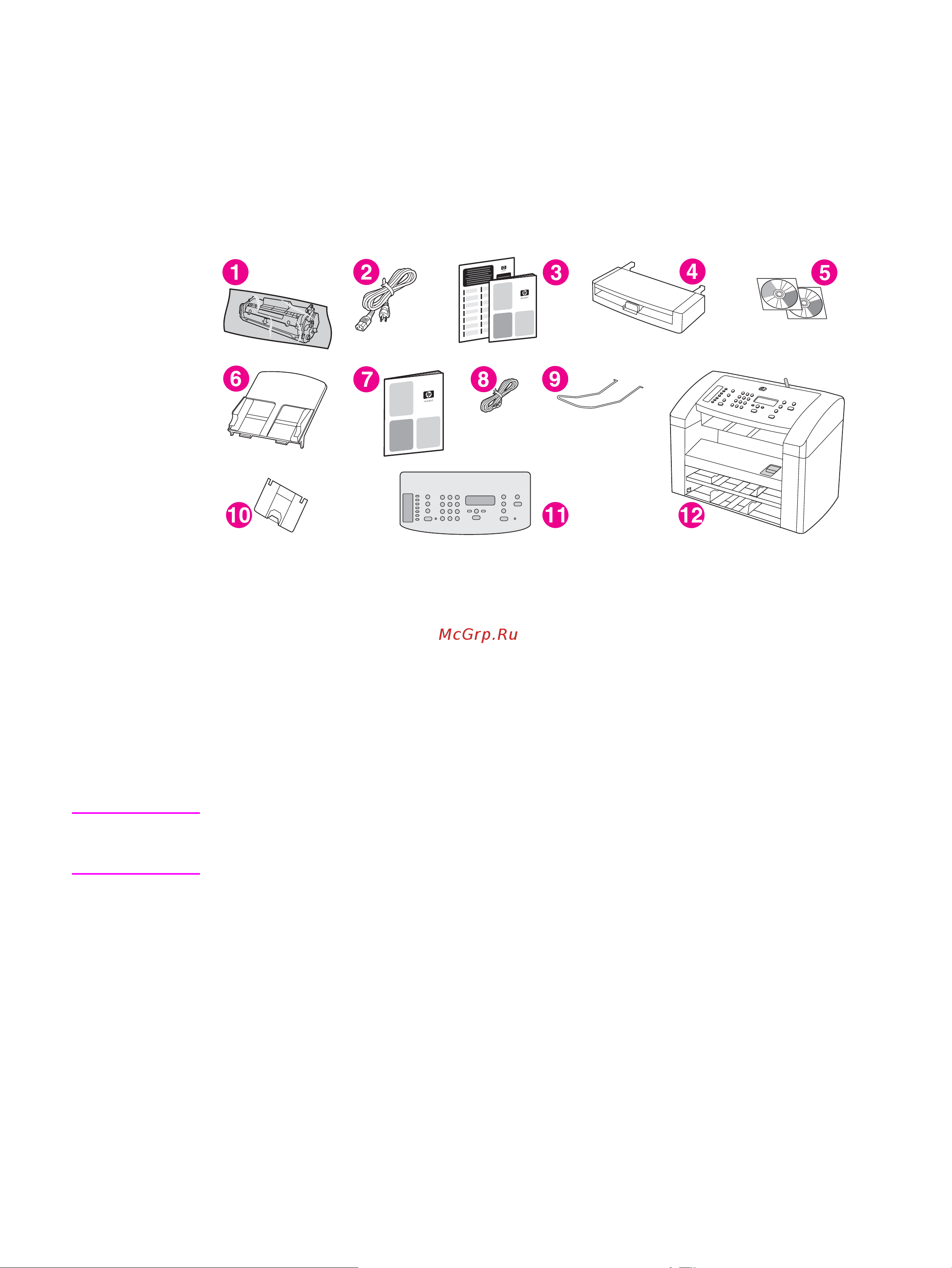 HP LaserJet 3015 [12/178] Глава 1 знакомство с устройством ruww