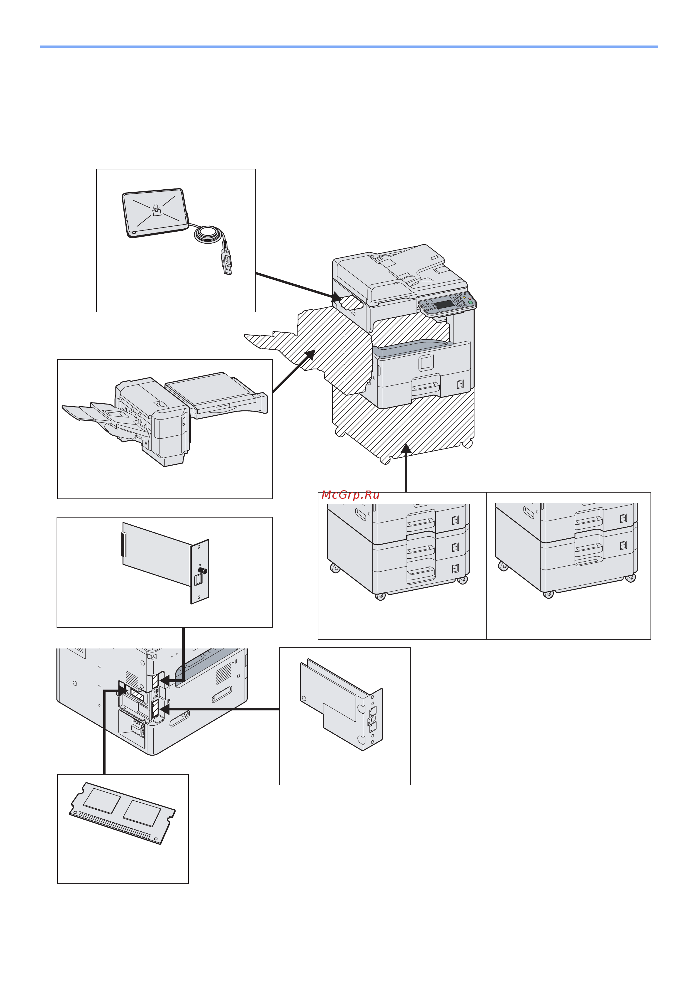 Kyocera FS-6530MFP [169/190] Дополнительное оборудование