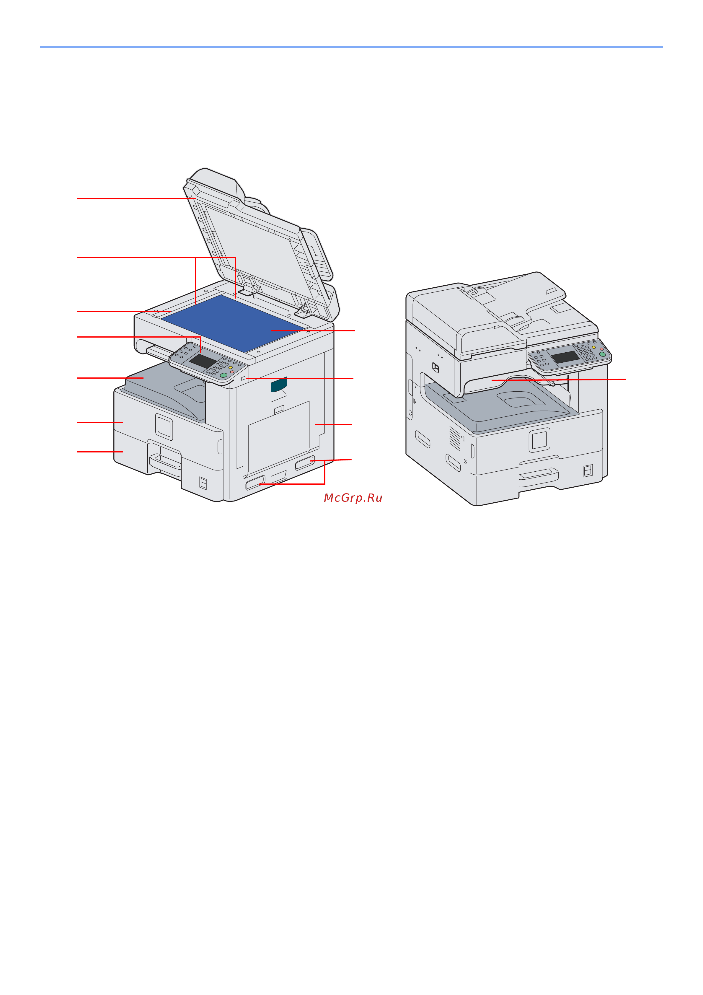 Kyocera FS-6530MFP [35/190] Наименования компонентов