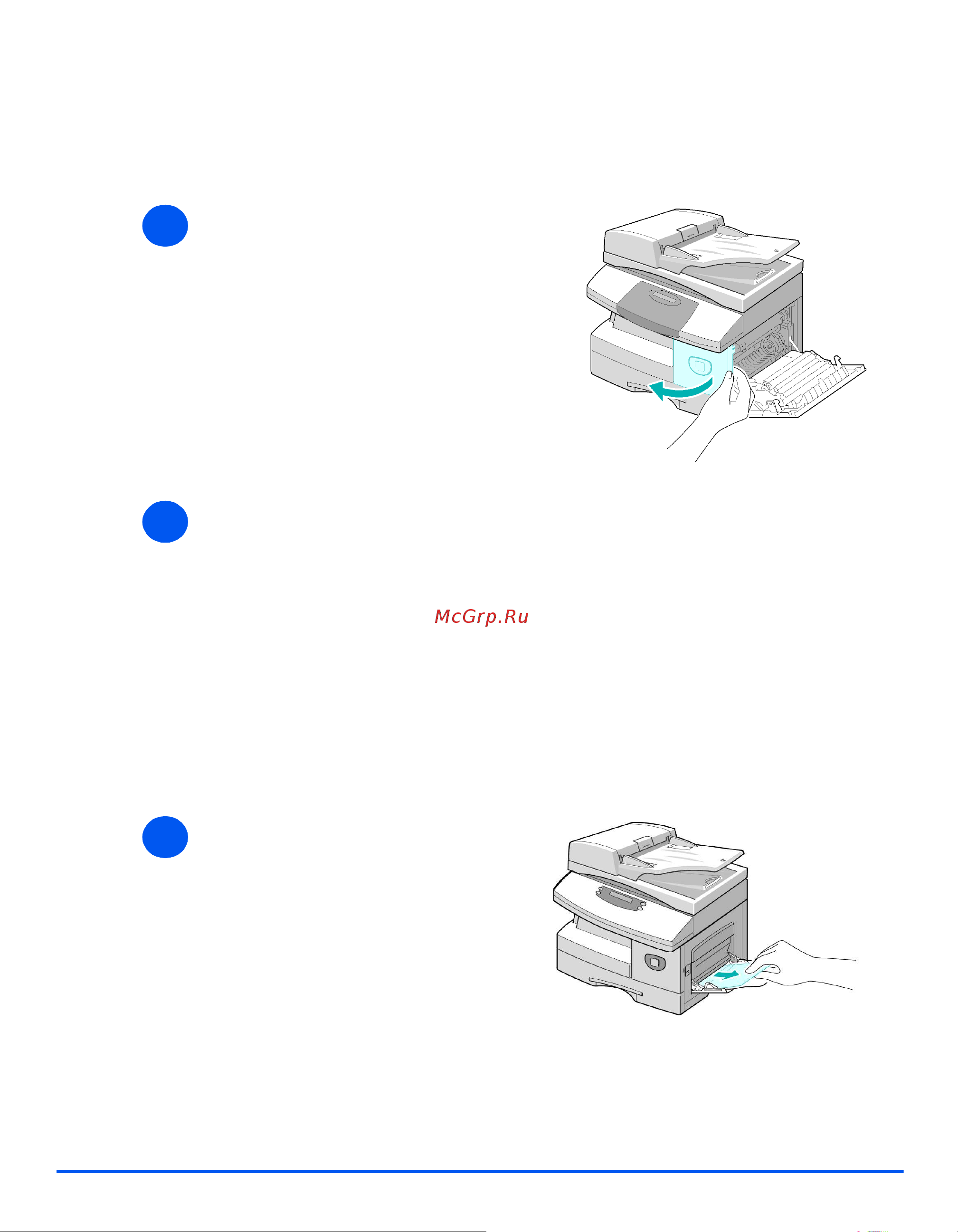 Xerox WorkCentre 4118 [169/192] Застревание в дуплексном модуле