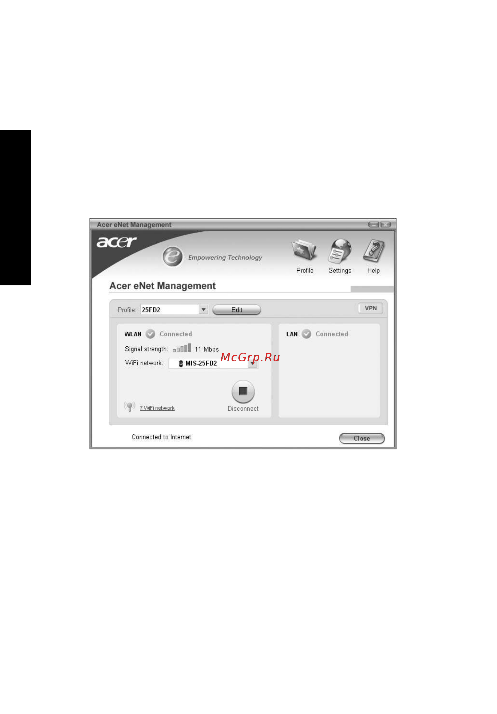 Acer Aspire 5670 [18/112] Acer enet management