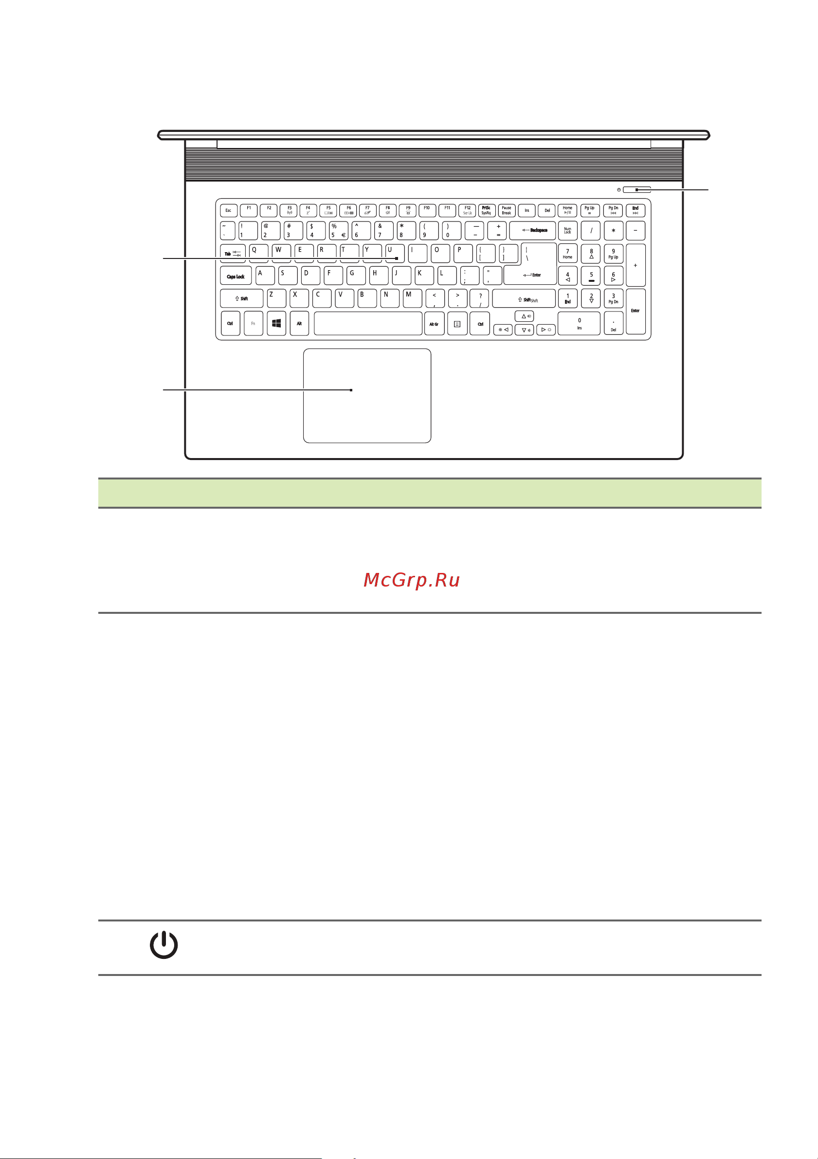 Acer Aspire VN7-791 (V17 Nitro) [10/94] Вид клавиатуры