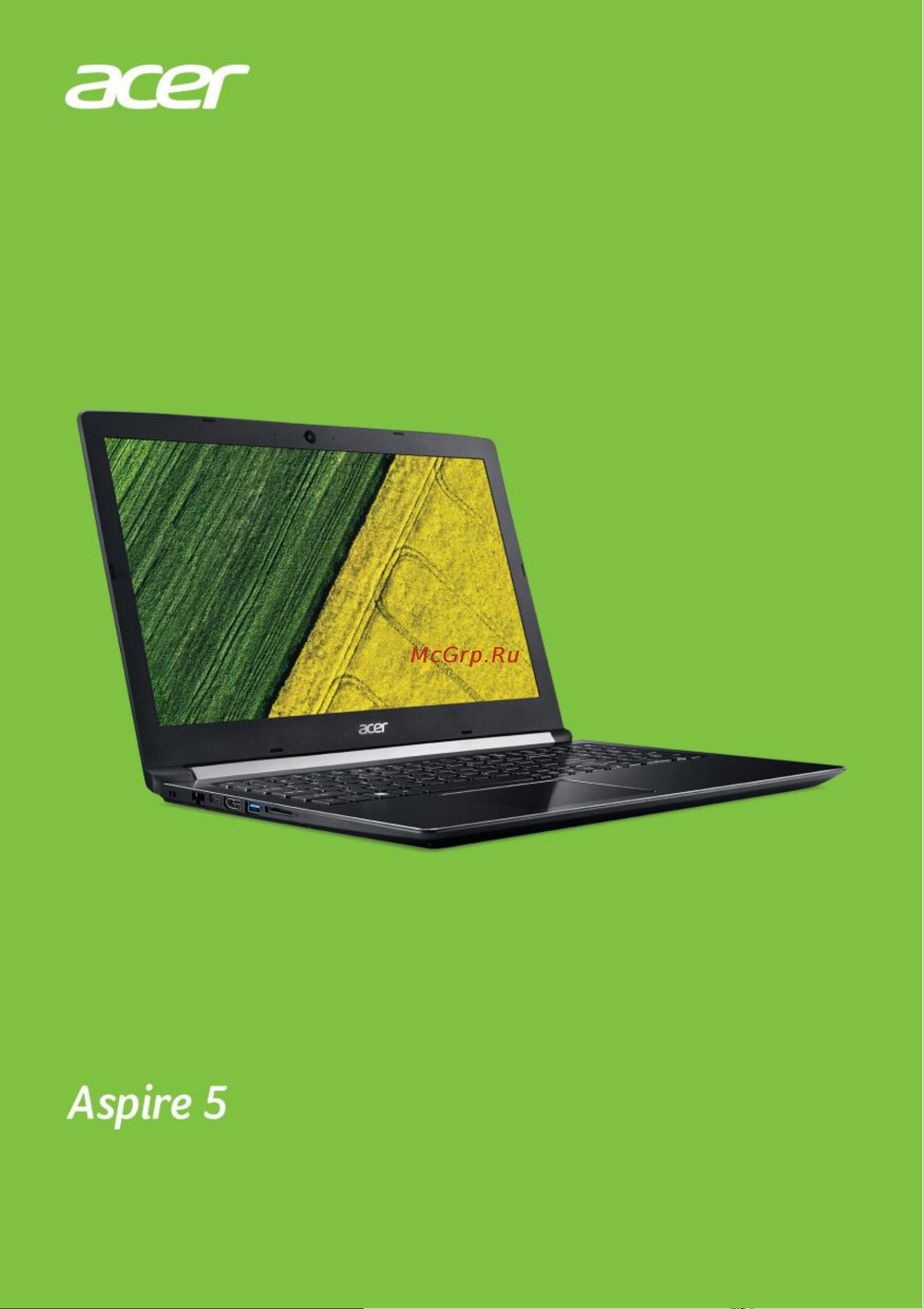 Acer Aspire A615-51(G) Руководство по эксплуатации онлайн