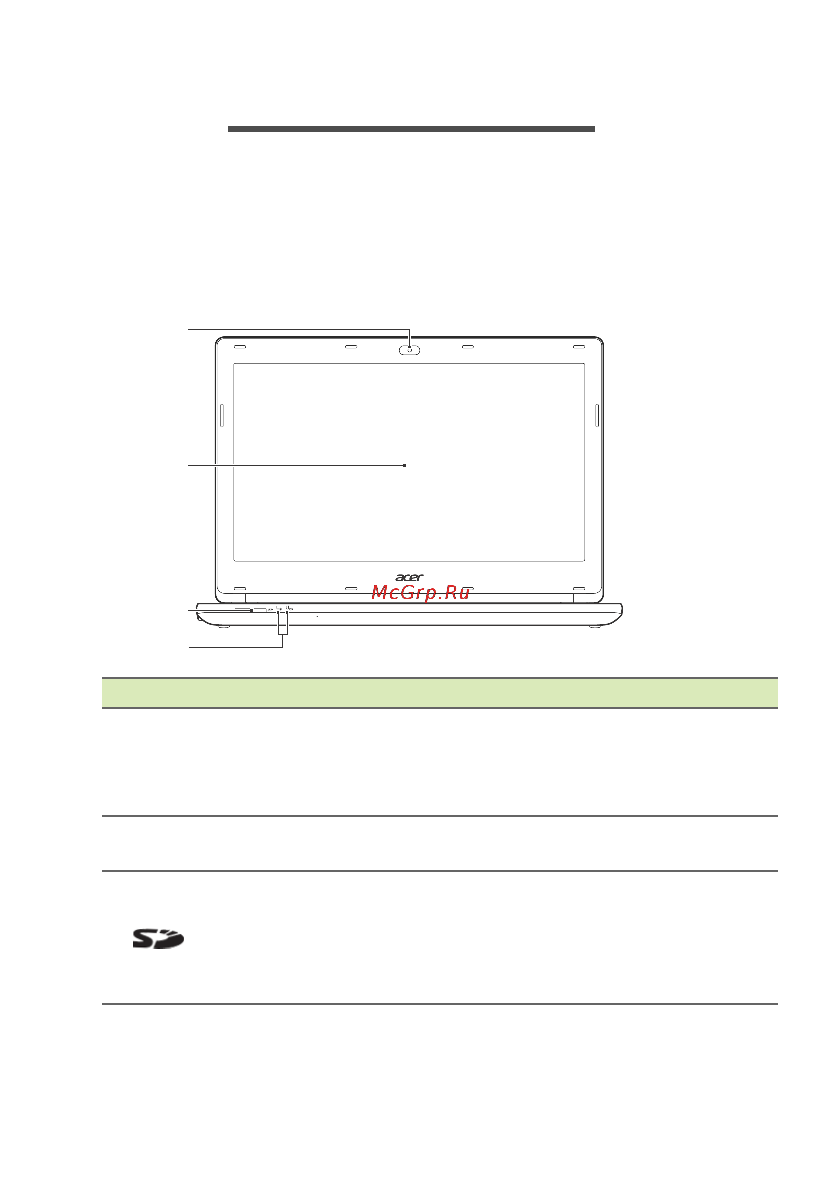 Acer Aspire ES1-422 [9/96] Знакомство с ноутбуком acer
