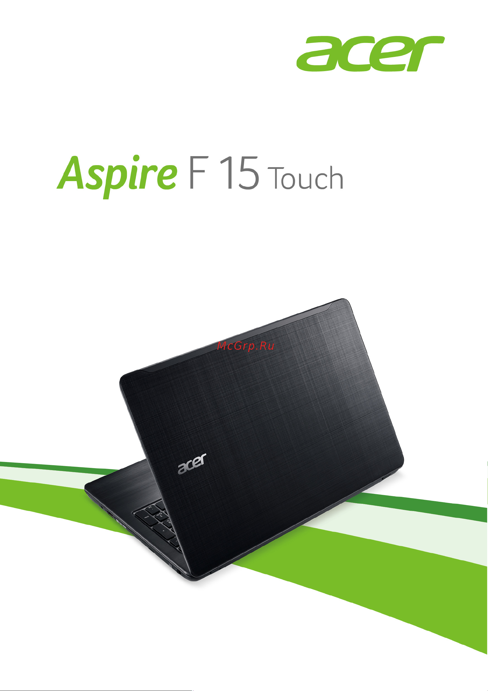 Acer Aspire F5-573T (TG) Руководство по эксплуатации онлайн