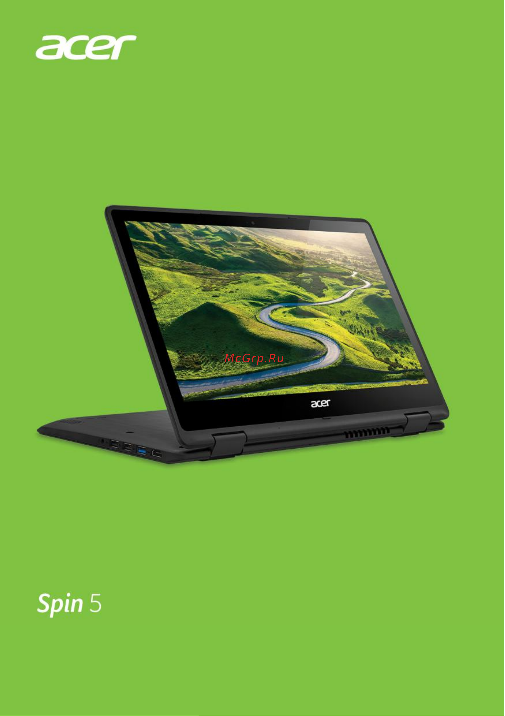 Acer Aspire R5-371T Руководство по эксплуатации онлайн