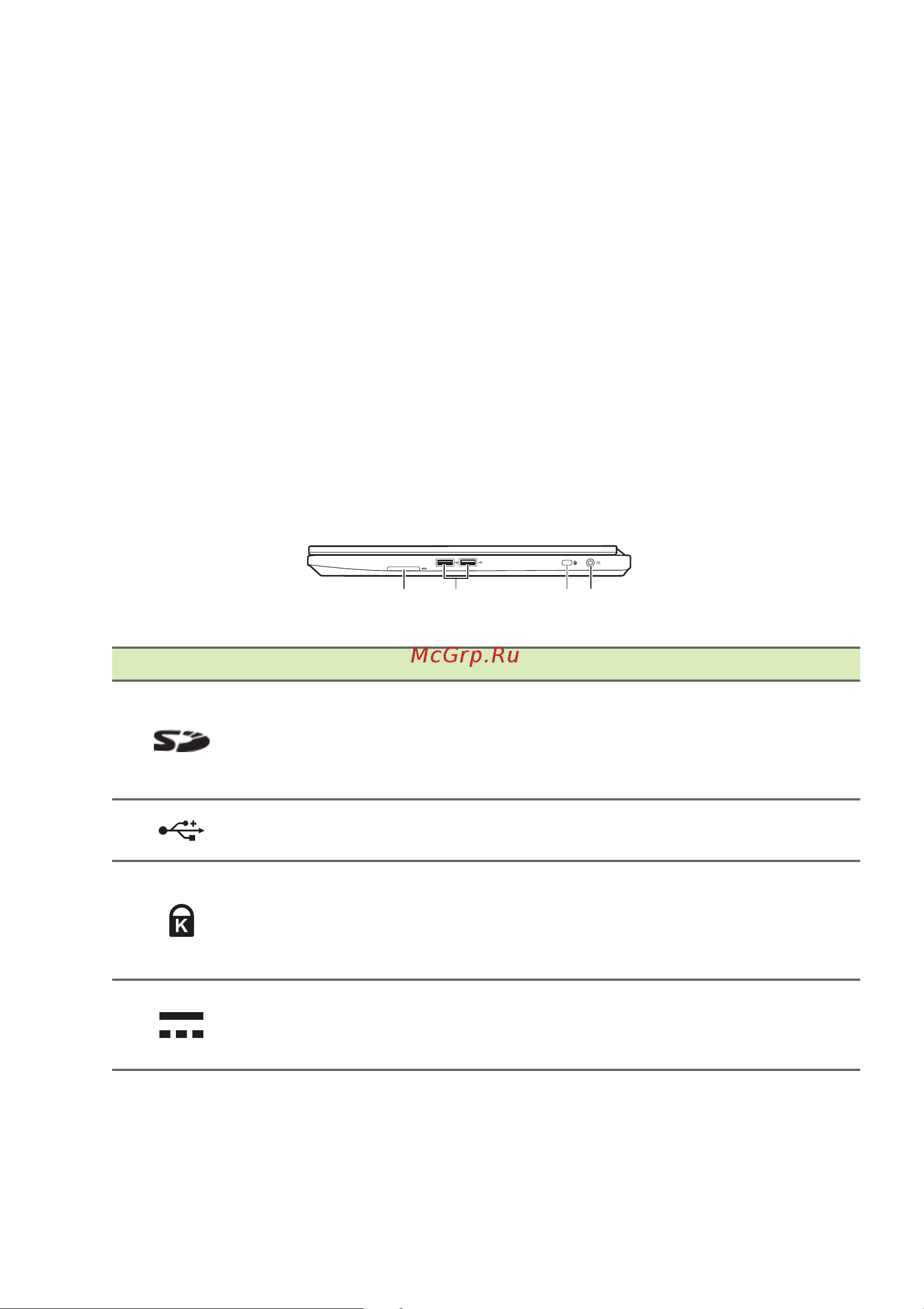 Acer TravelMate P2510-M [14/95] Информация о разъеме usb type c