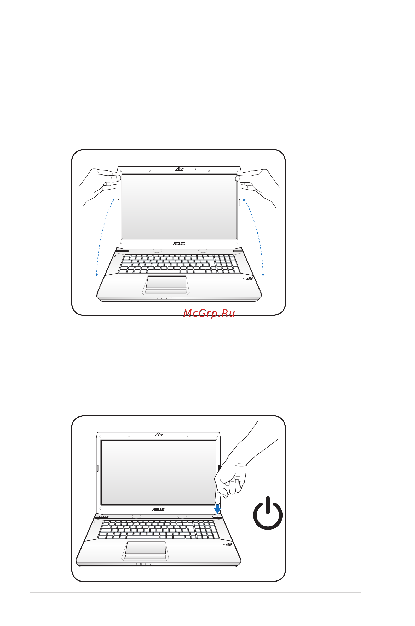 Asus ROG G73Jh Руководство по эксплуатации онлайн [6/30] 708937