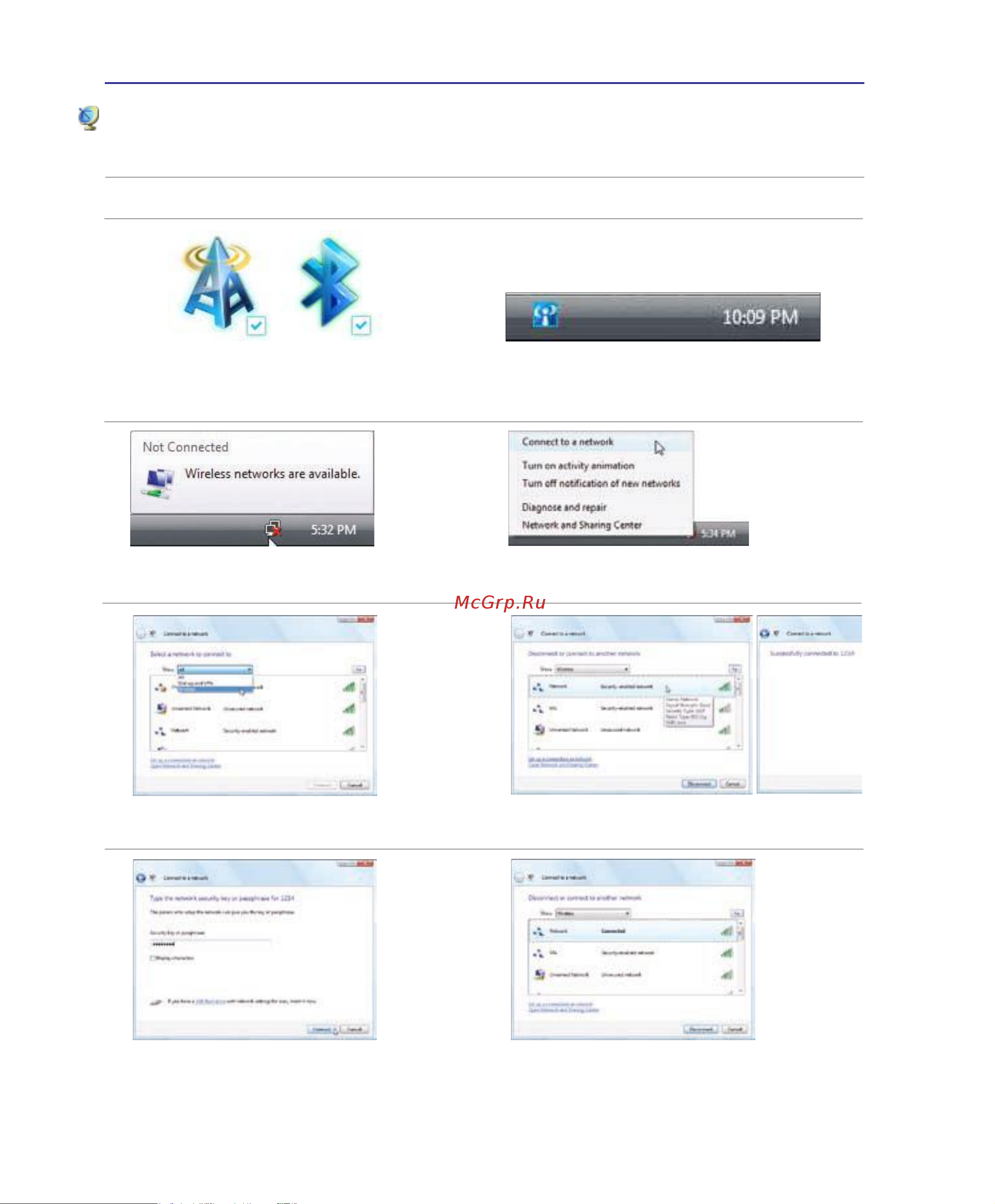 Asus U50Vg [52/90] Windows wireless network connection