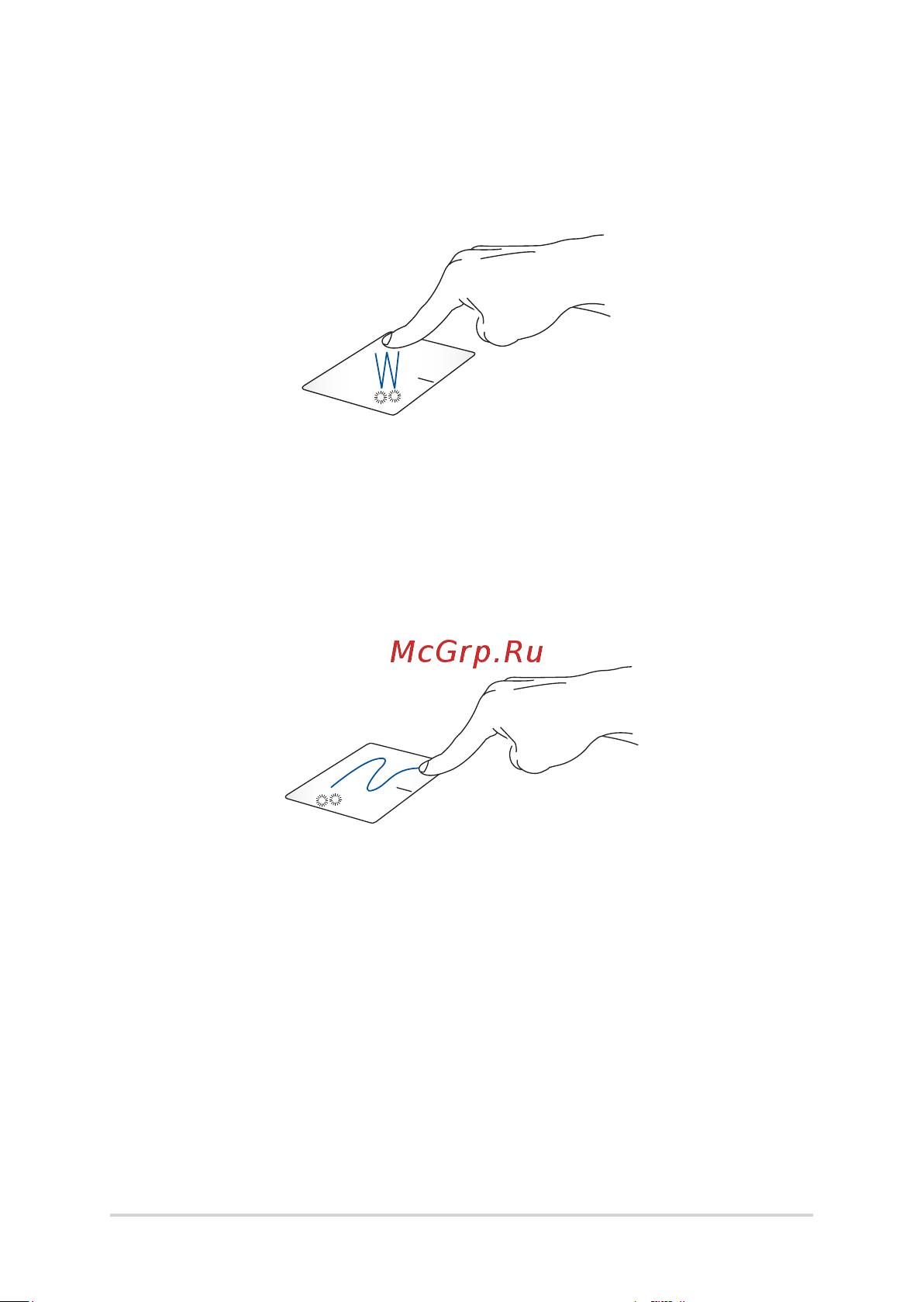 Asus VivoBook Flip 14 TP401CA [31/104] Жесты одним пальцем