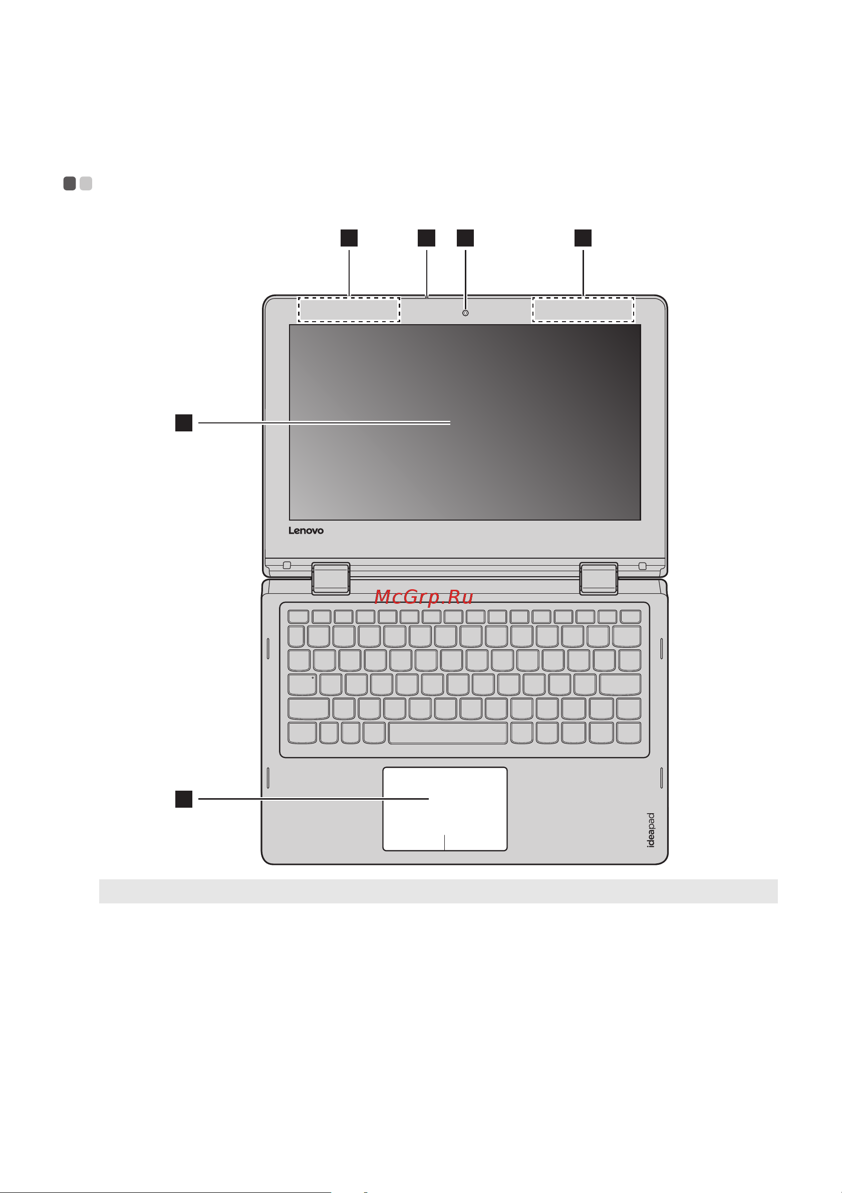 Lenovo Flex 4-1130 [5/38] Глава 1 общий обзор компьютера