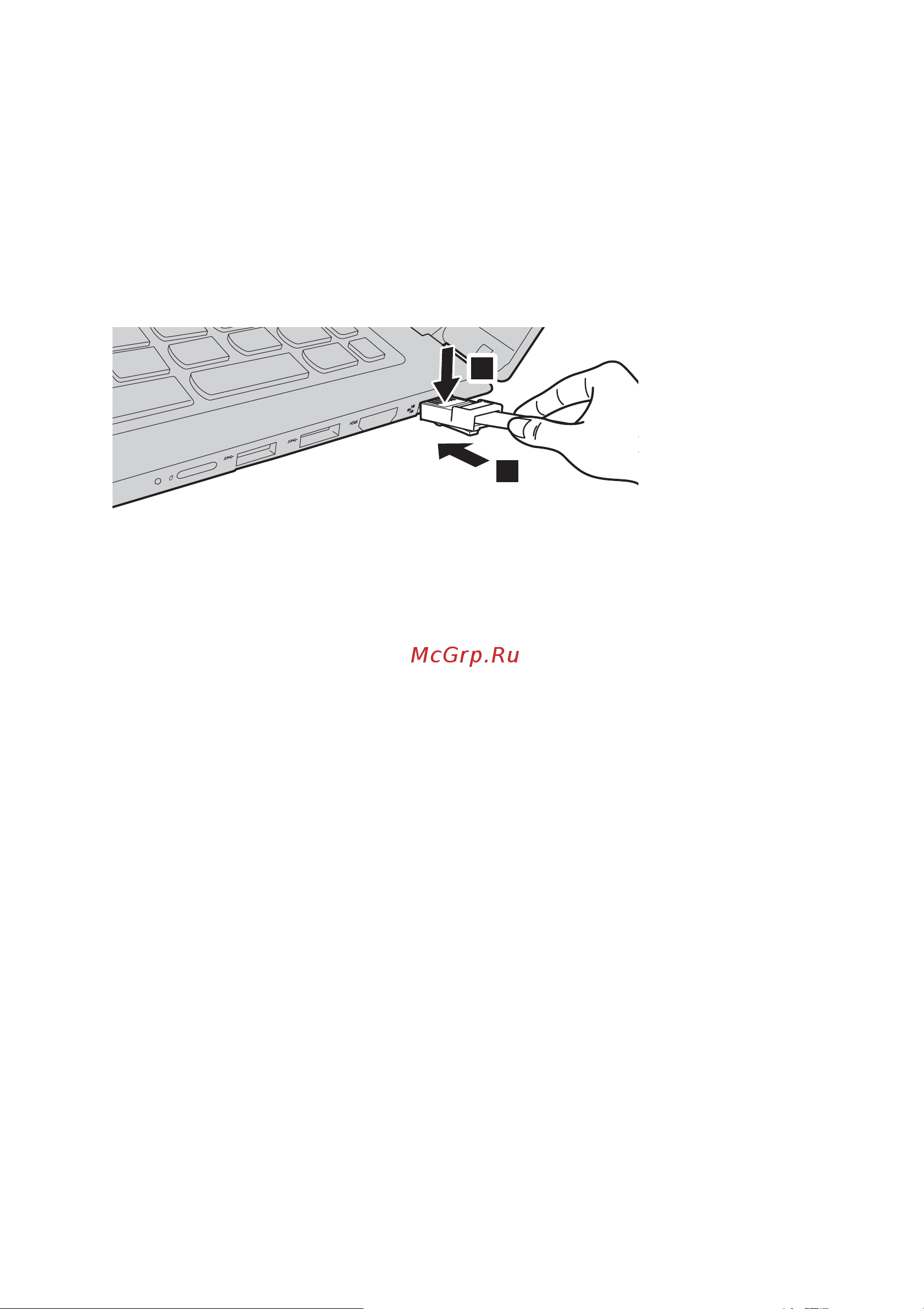 Lenovo Flex 4-1580 [19/38] Подключение сетевых кабелей