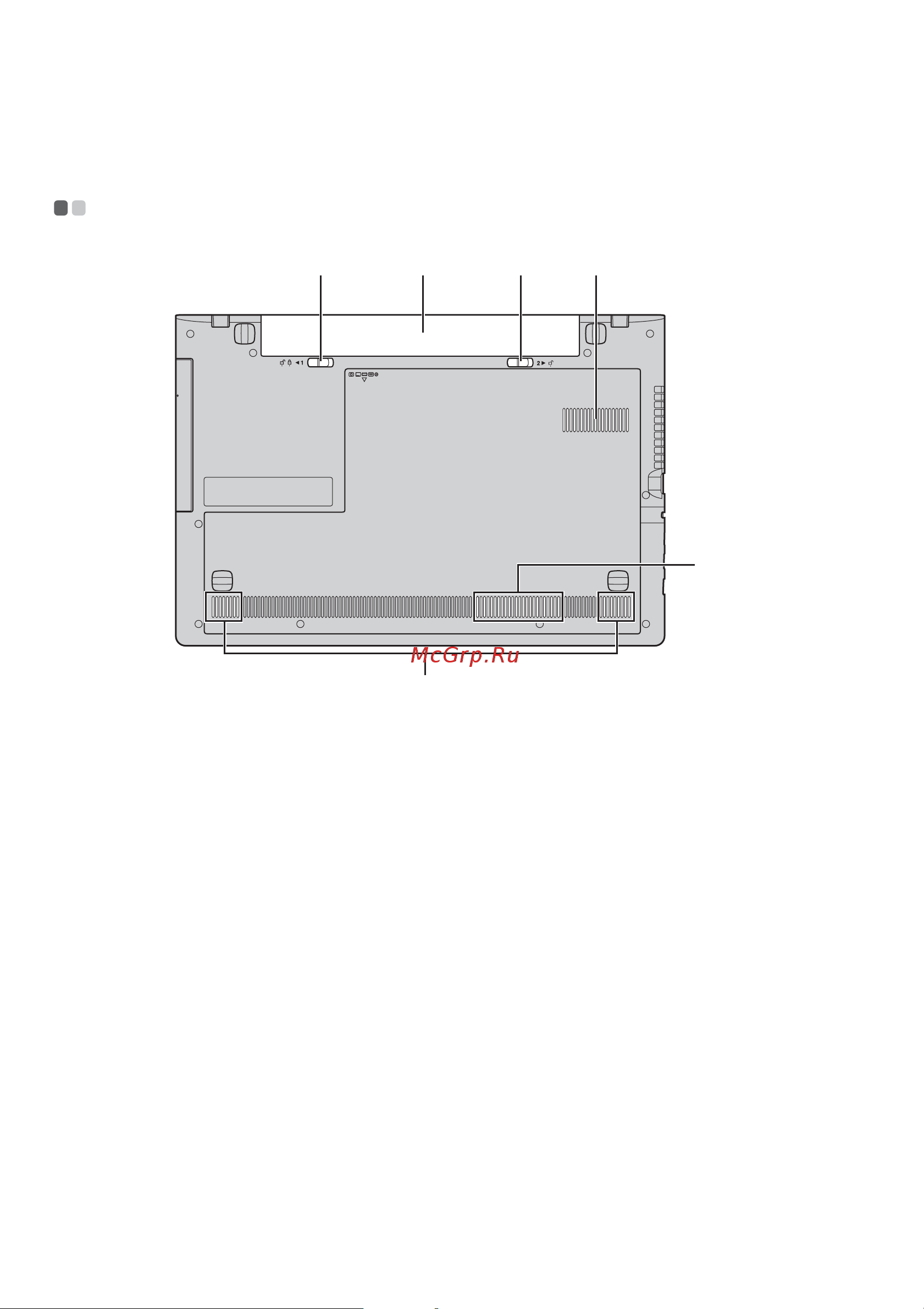 Lenovo G70-70 [18/56] Вид снизу