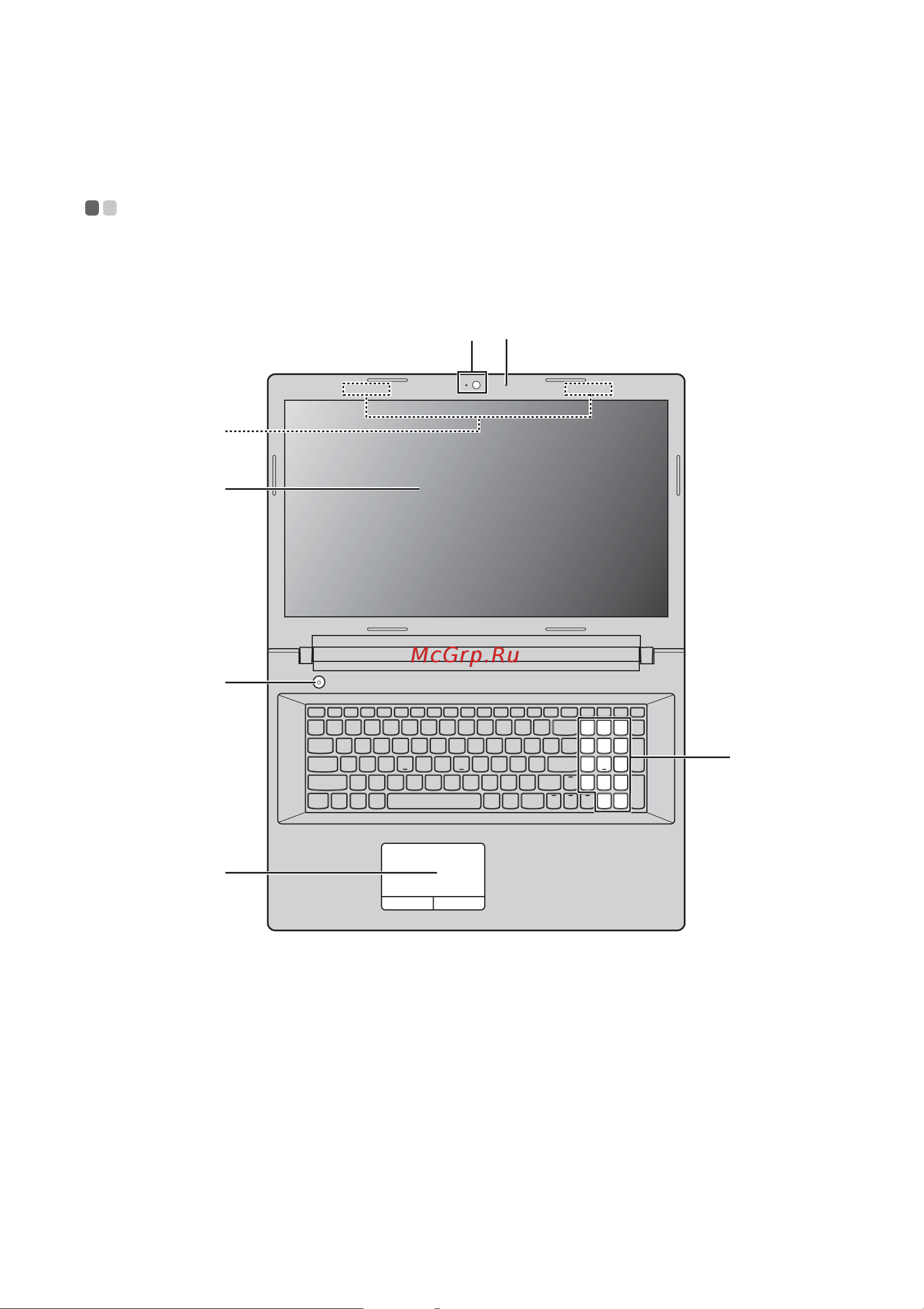 Lenovo G70-70 [5/56] Глава 1 общий обзор компьютера