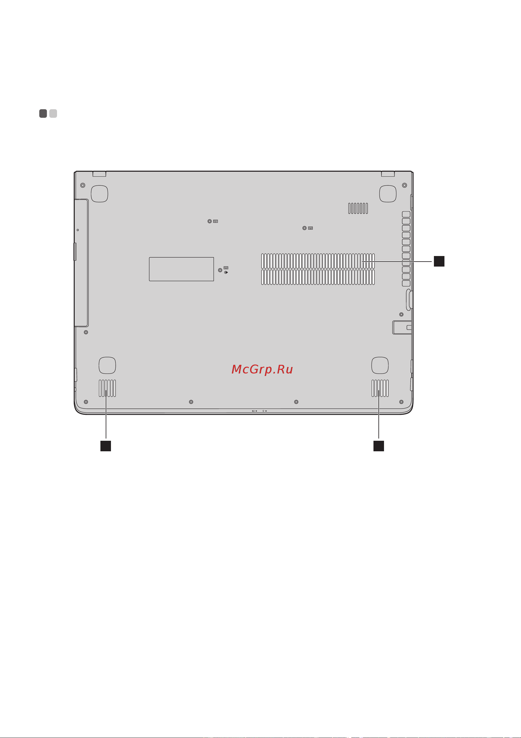 Lenovo IdeaPad 500-15ACZ [21/46] Вид снизу