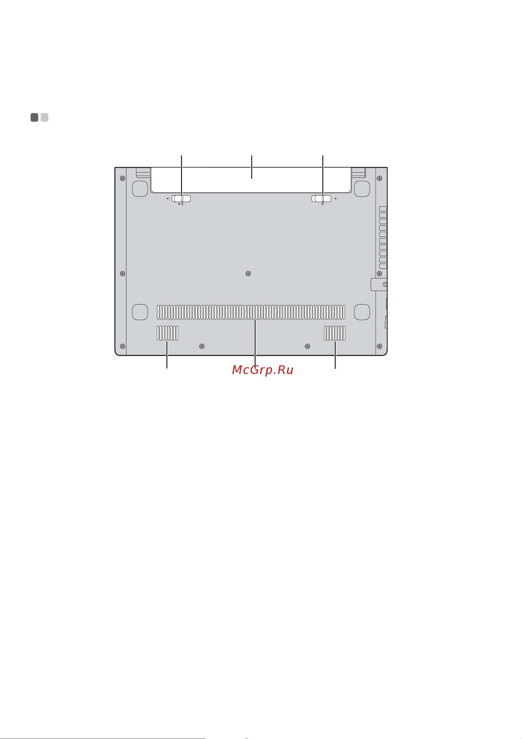 Lenovo IdeaPad S20-30 (Touch) [14/34] Вид снизу