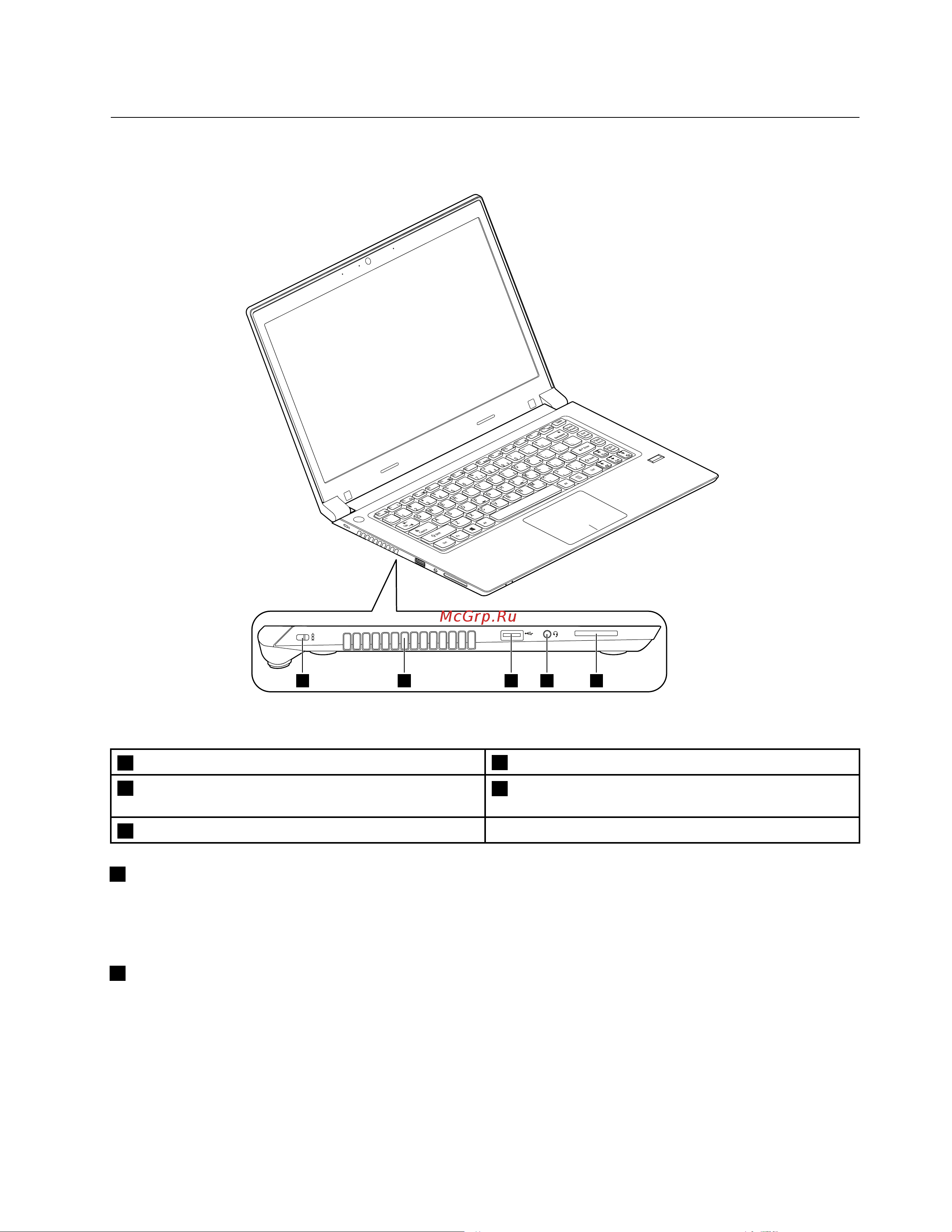 Lenovo M490s [17/82] Вид слева